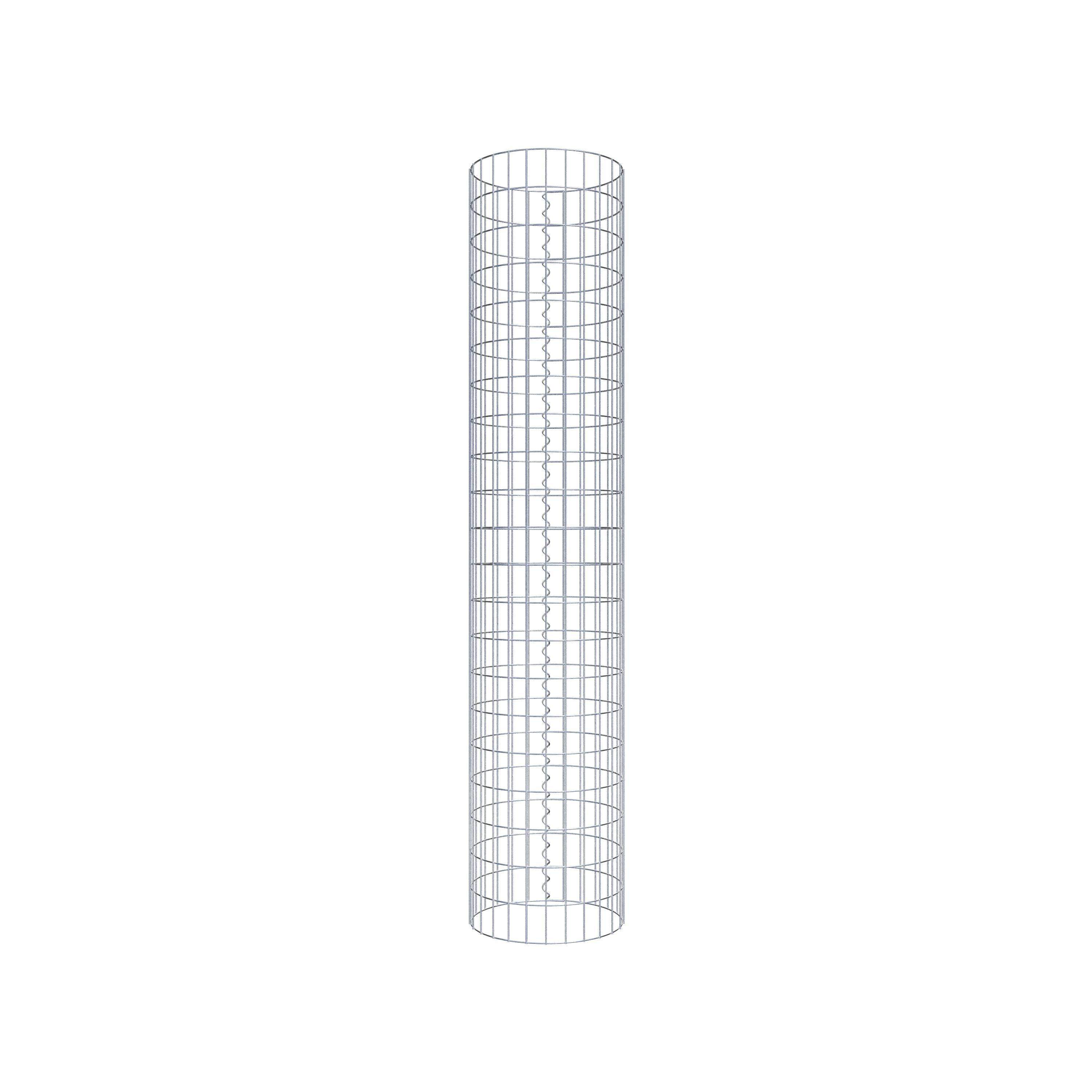 Gabionpelare diameter 42 cm, MW 5 x 10 cm rund