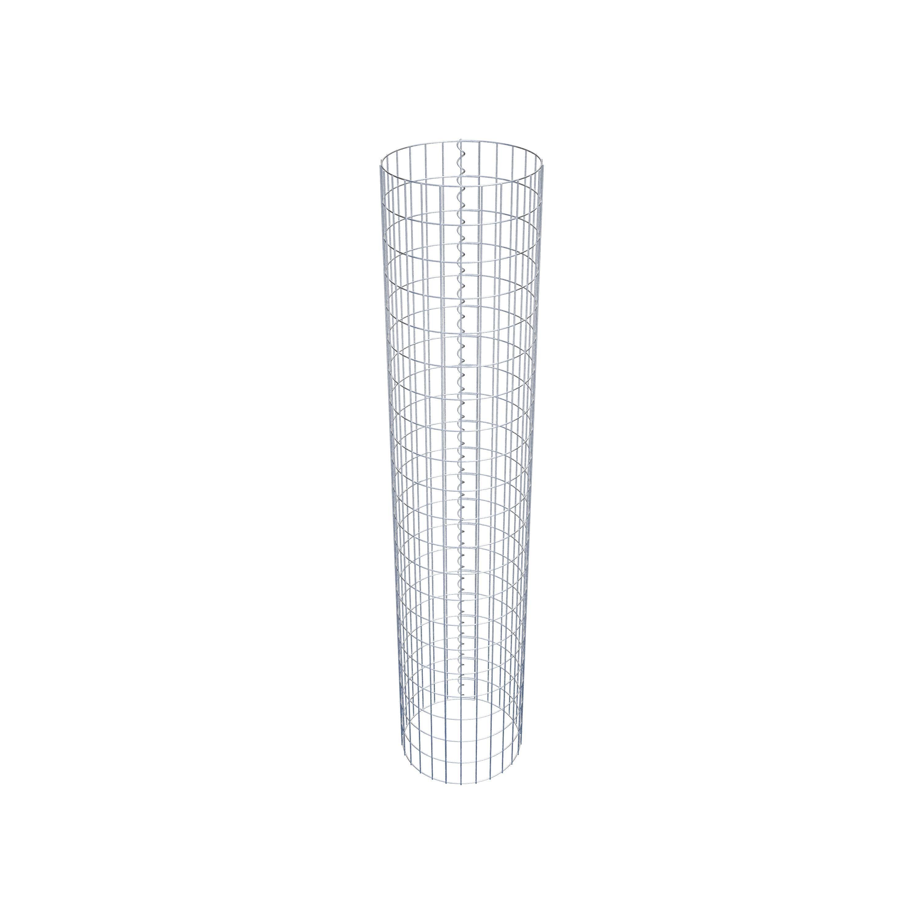 Gabionpelare diameter 42 cm, MW 5 x 10 cm rund