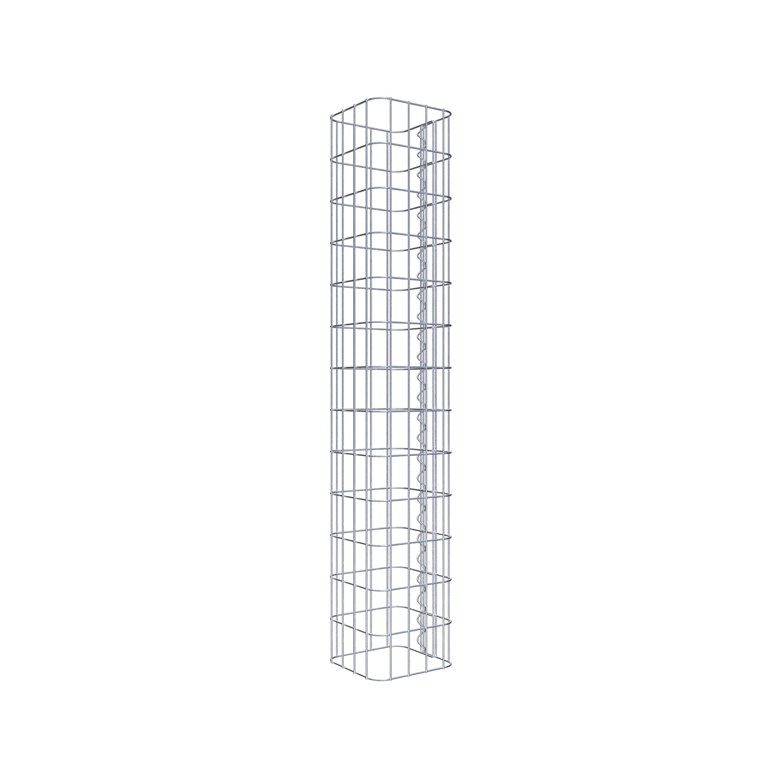 Gabionpelare 22 x 22 cm, MW 5 x 10 cm kvadrat