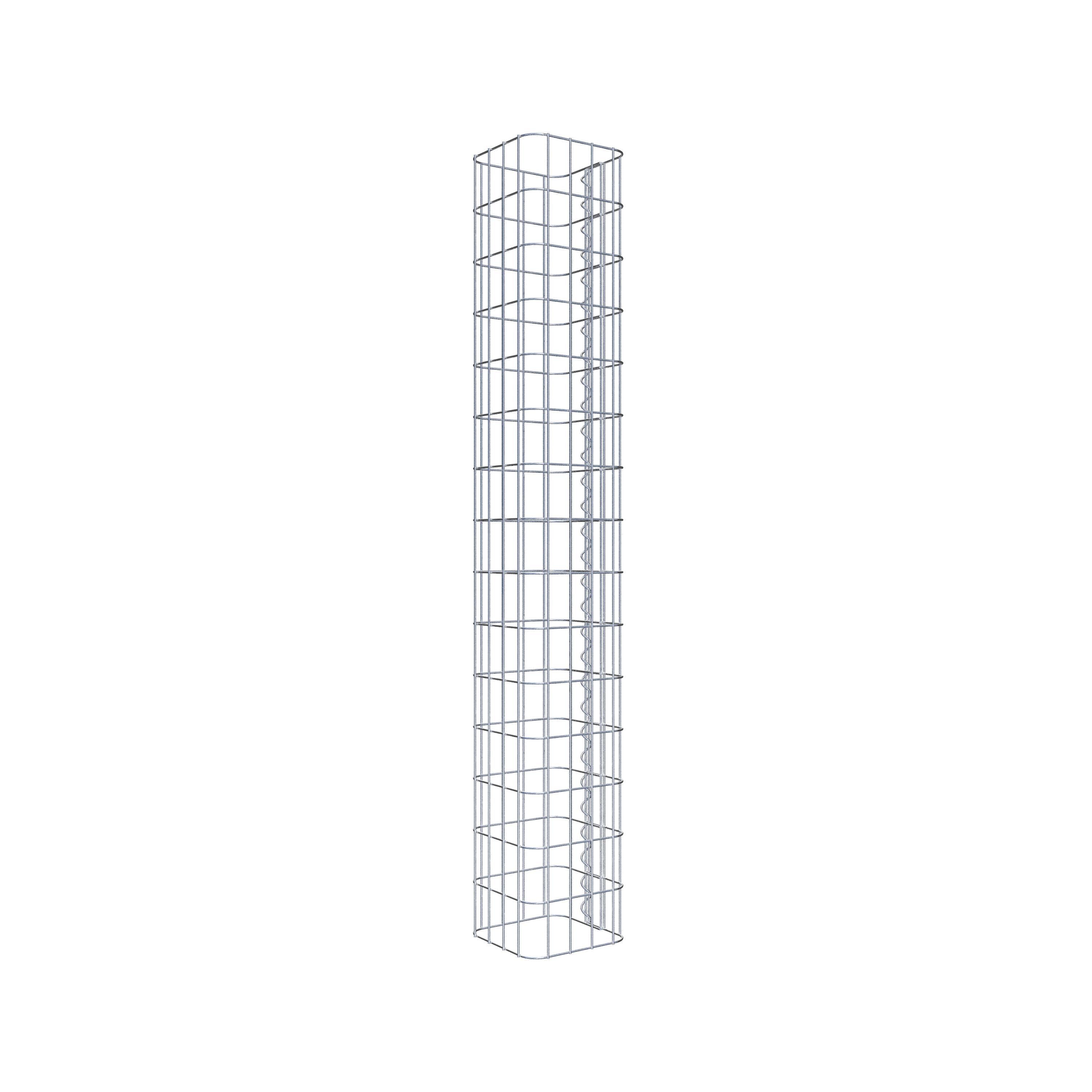 Gabionpelare 22 x 22 cm, MW 5 x 10 cm kvadrat