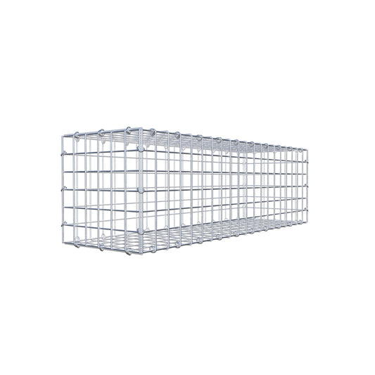 Gabion 100 cm x 30 cm x 30 cm (L x H x D), maskstorlek 5 cm x 5 cm, C-ring