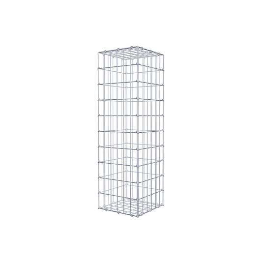 Gabion 100 cm x 30 cm x 30 cm (L x H x D), maskstorlek 5 cm x 10 cm, C-ring