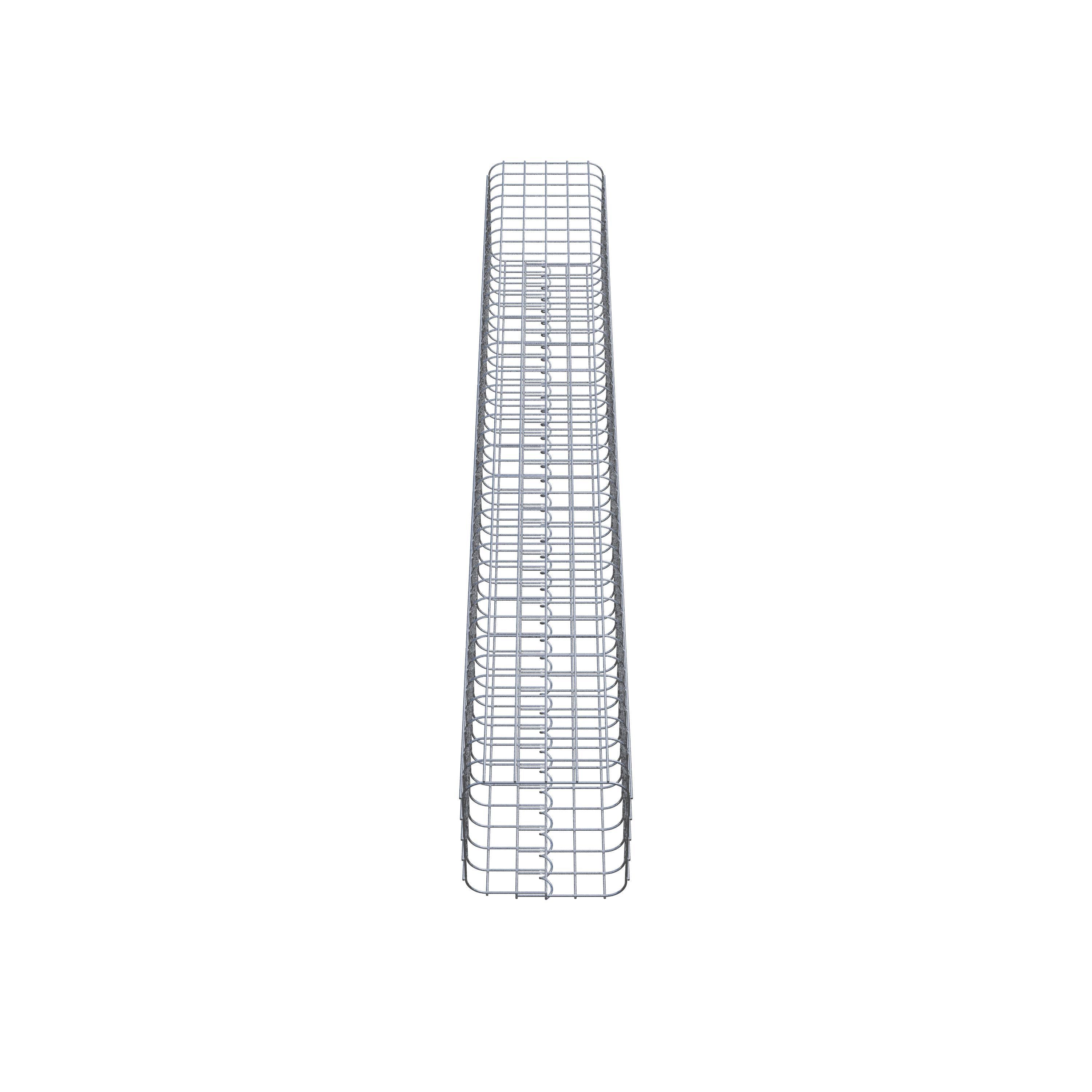Gabionpelare 27 x 27 cm MW 5 x 5 cm kvadrat