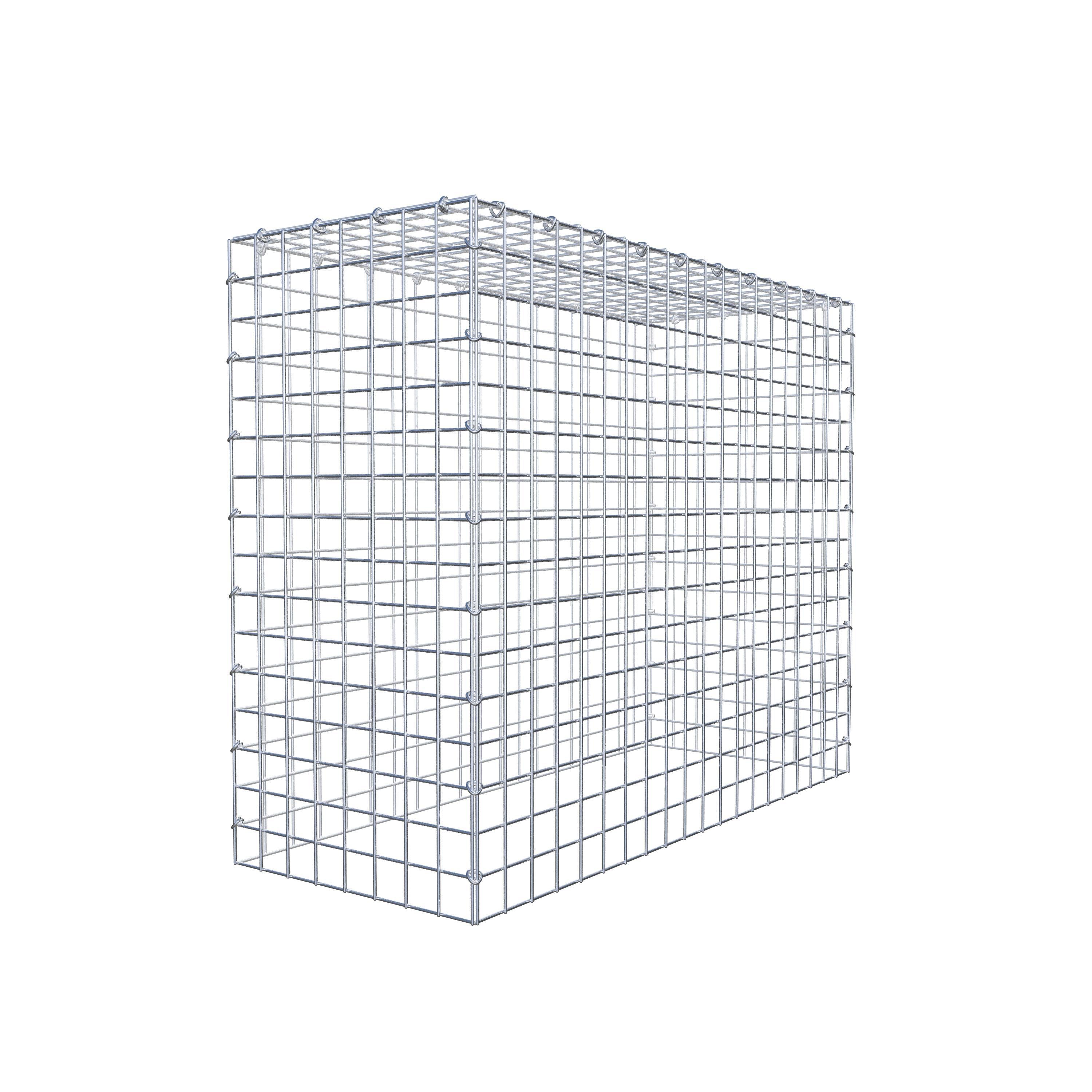 Gavión complementario de tipo 3 100 cm x 80 cm x 40 cm (L x A x P), malla 5 cm x 5 cm, anillo en C