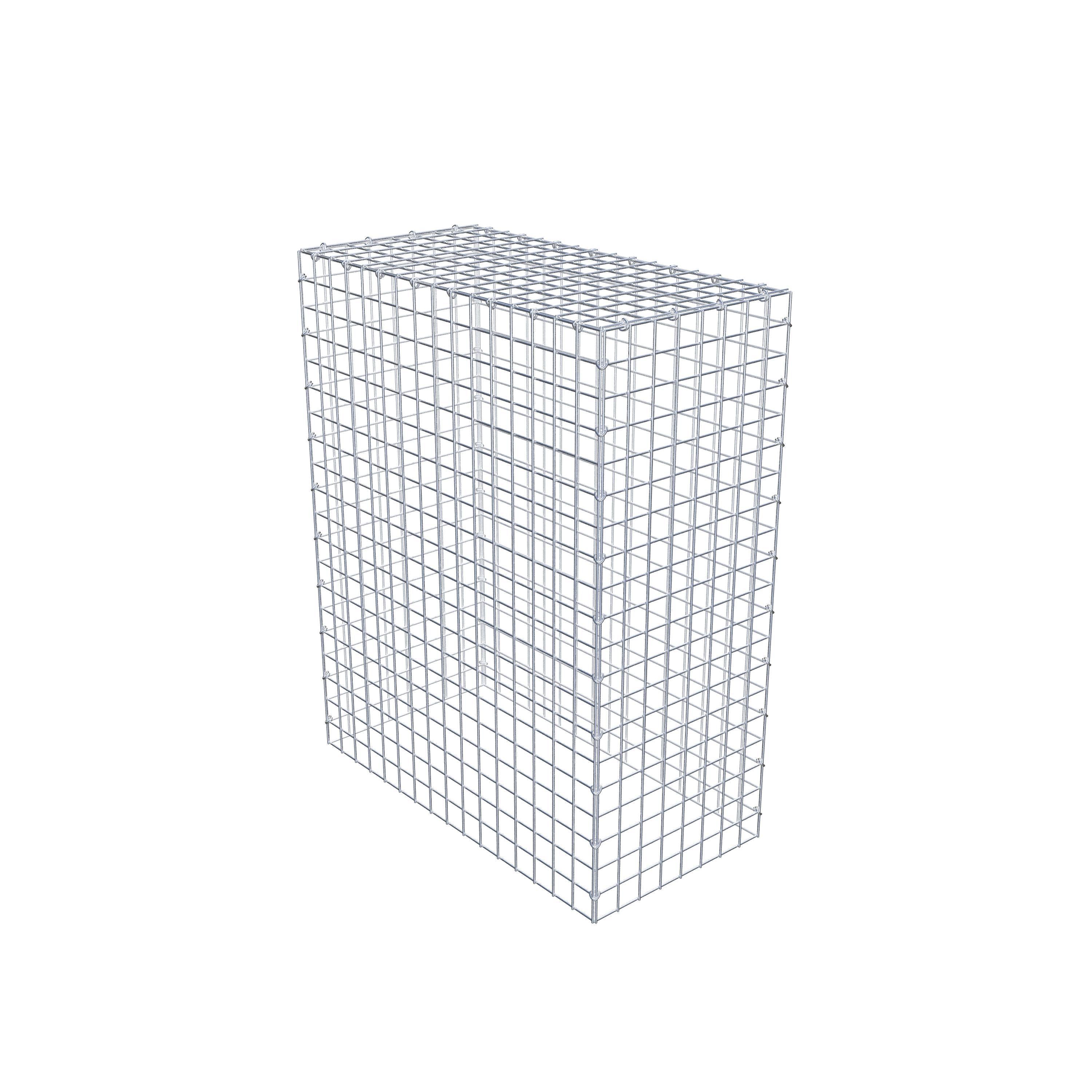 Gavión complementario de tipo 3 100 cm x 80 cm x 40 cm (L x A x P), malla 5 cm x 5 cm, anillo en C