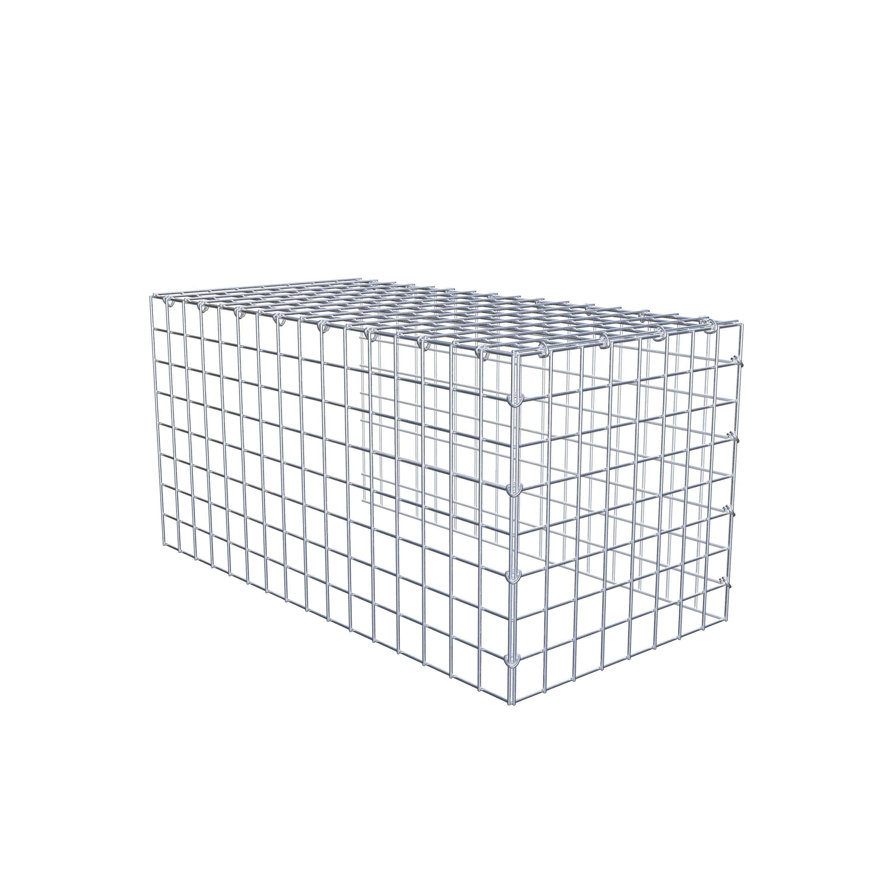 Tilläggspåle typ 4 80 cm x 40 cm x 40 cm (L x H x D), maskstorlek 5 cm x 5 cm, C-ring