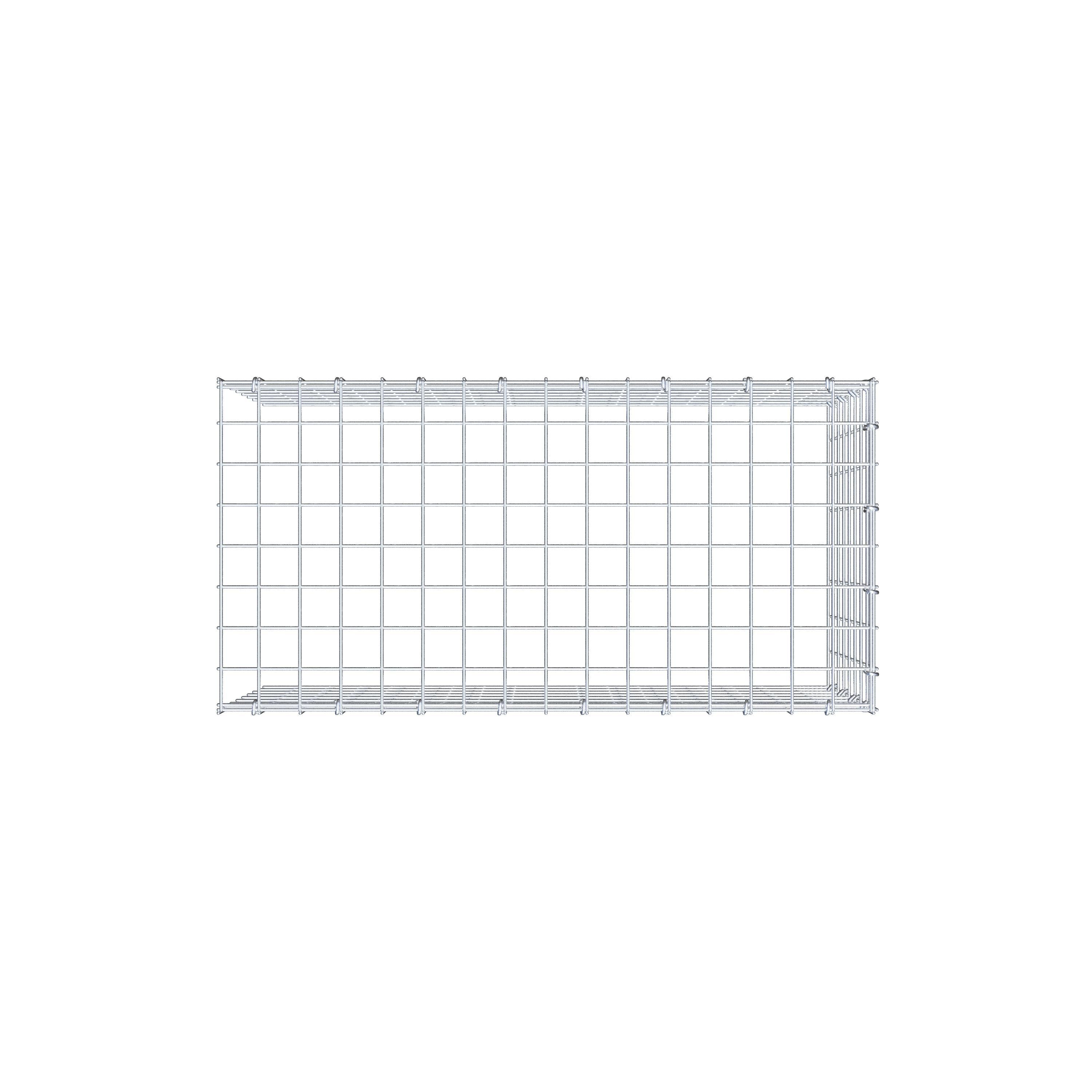 Tilläggspåle typ 4 80 cm x 40 cm x 40 cm (L x H x D), maskstorlek 5 cm x 5 cm, C-ring