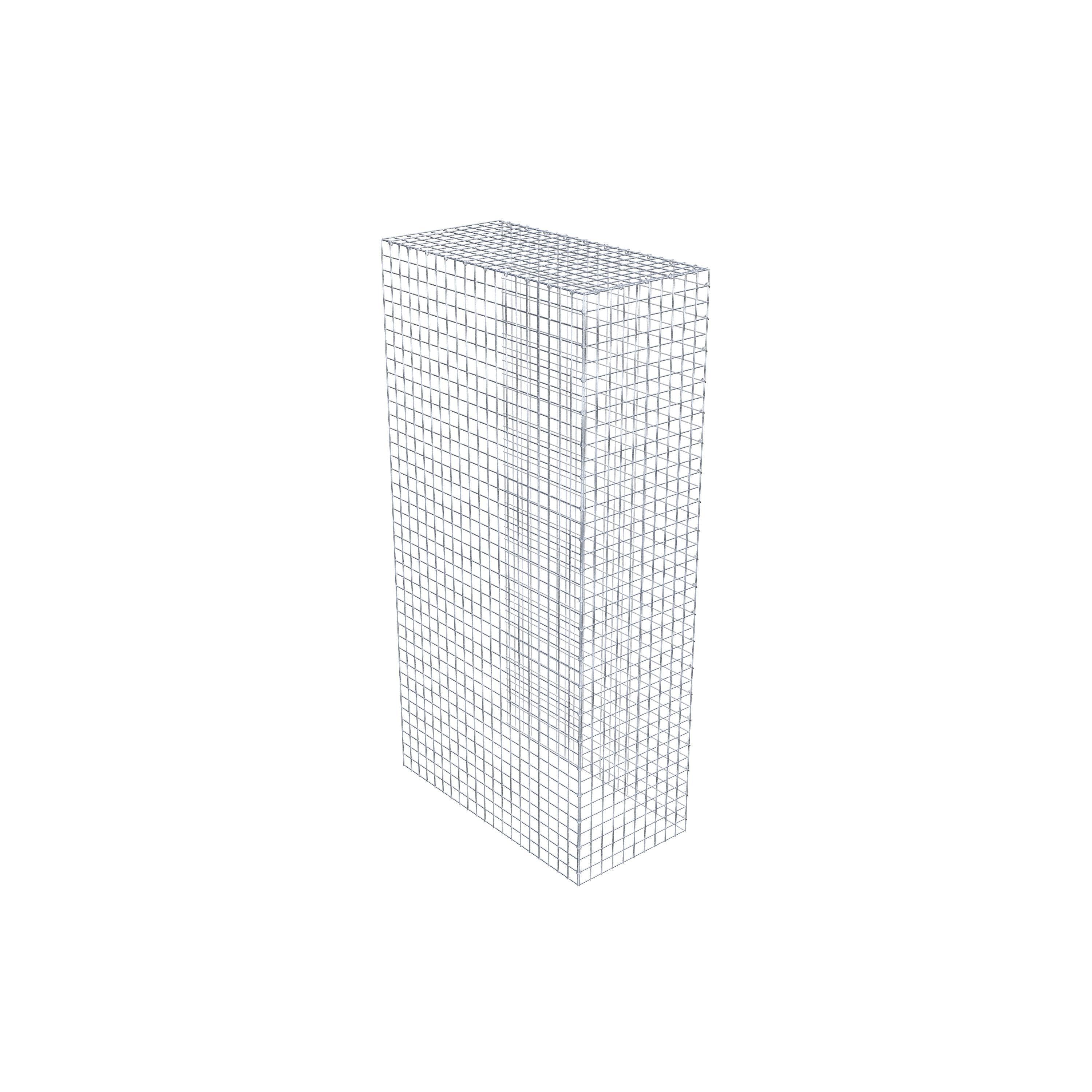 Extra gabion typ 4 200 cm x 100 cm x 50 cm (L x H x D), maskstorlek 5 cm x 5 cm, C-ring