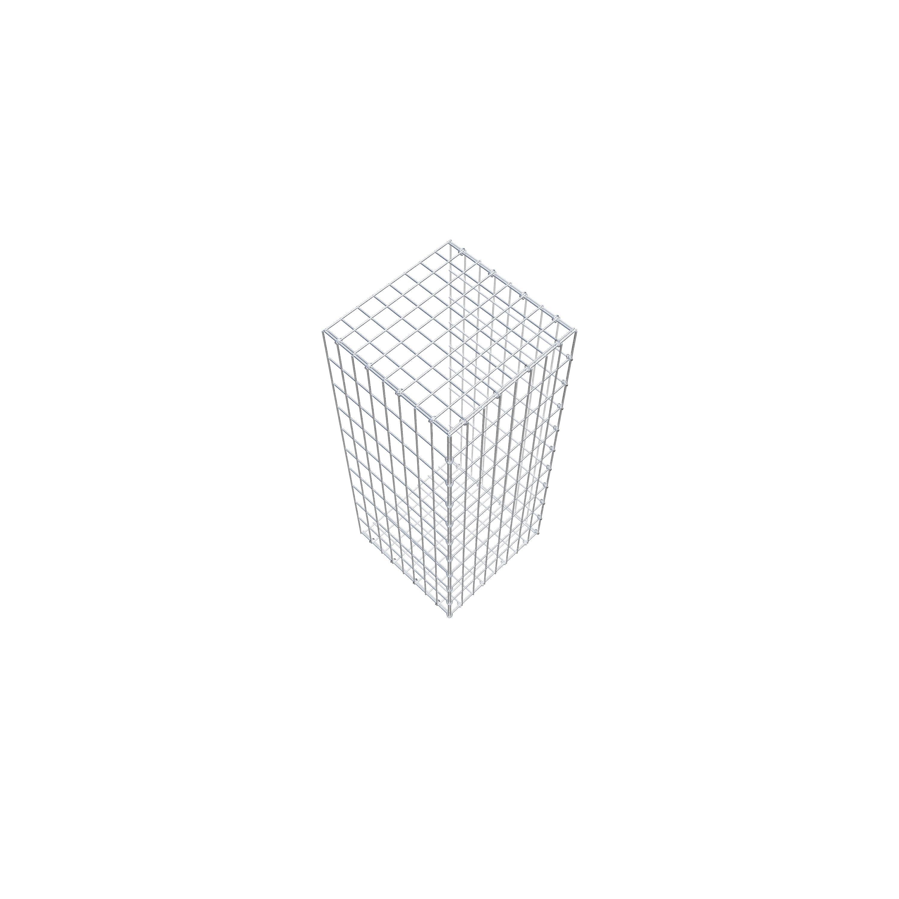 Tilläggspåle typ 2 100 cm x 40 cm x 40 cm, maskstorlek 5 cm x 10 cm, C-ring