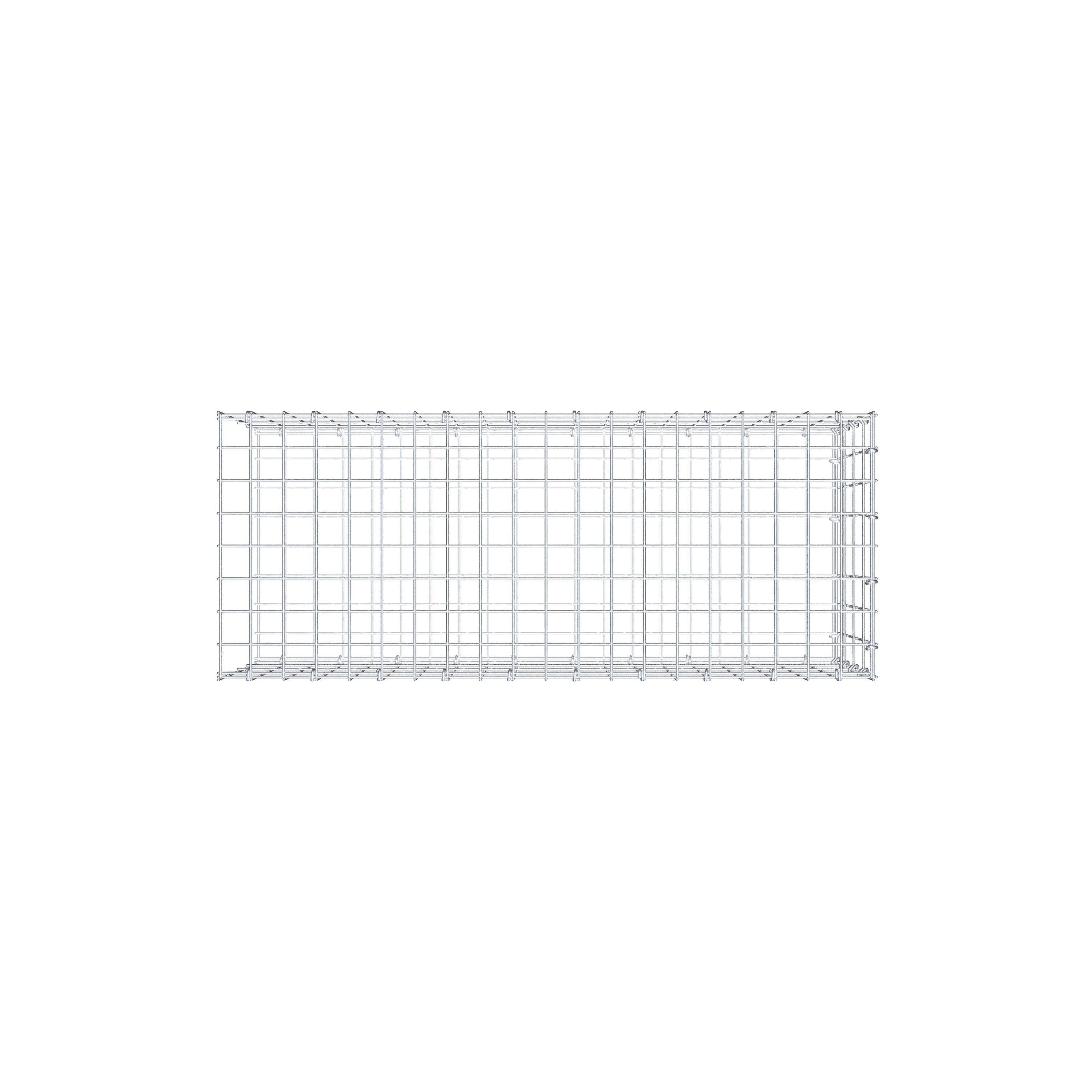 Tilläggspåle typ 2 100 cm x 40 cm x 40 cm, maskstorlek 5 cm x 10 cm, C-ring