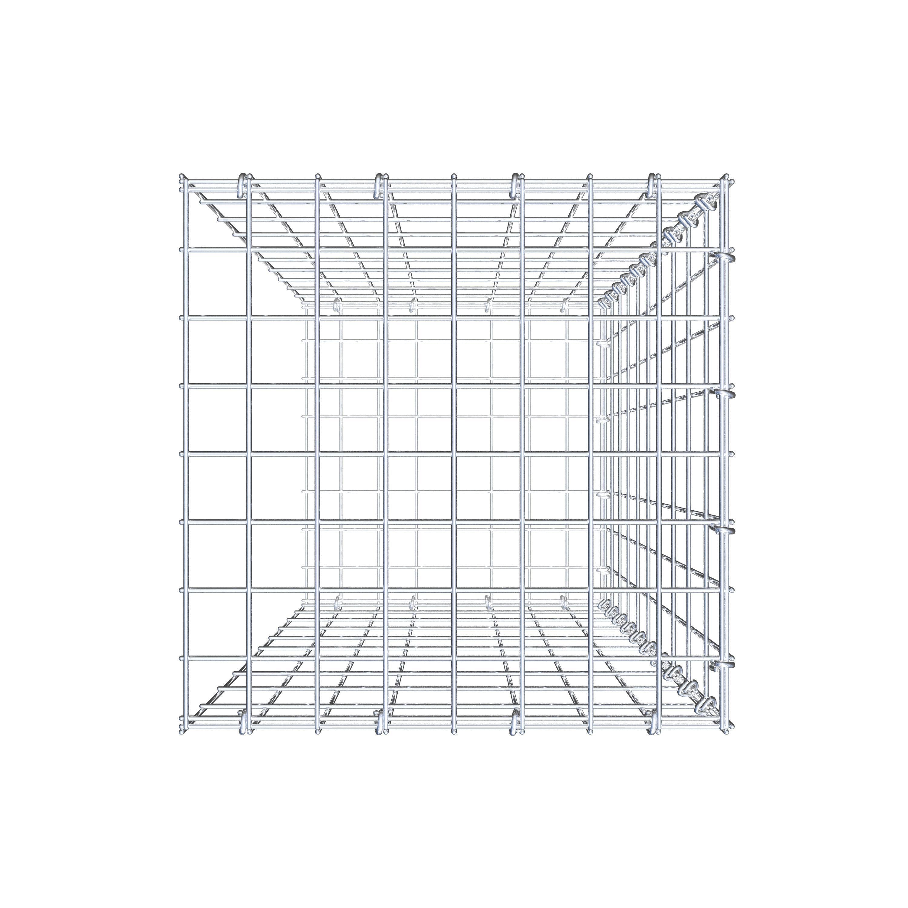 Tilläggspåle typ 2 100 cm x 40 cm x 40 cm, maskstorlek 5 cm x 10 cm, C-ring