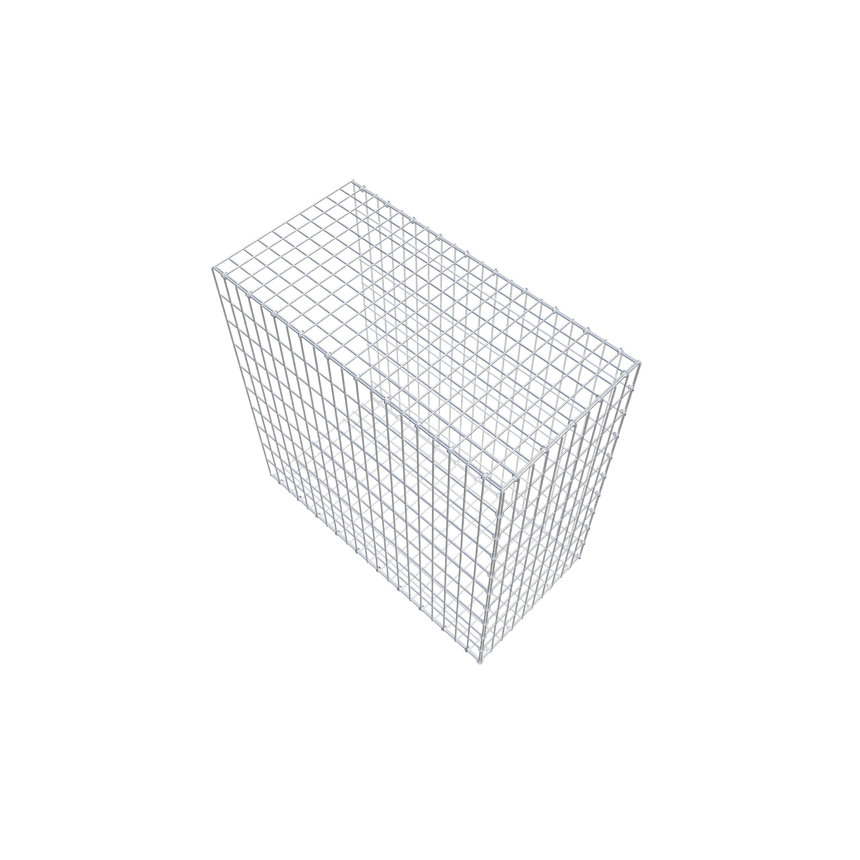 Extra gabion typ 2 100 cm x 100 cm x 50 cm, maskstorlek 5 cm x 10 cm, C-ring