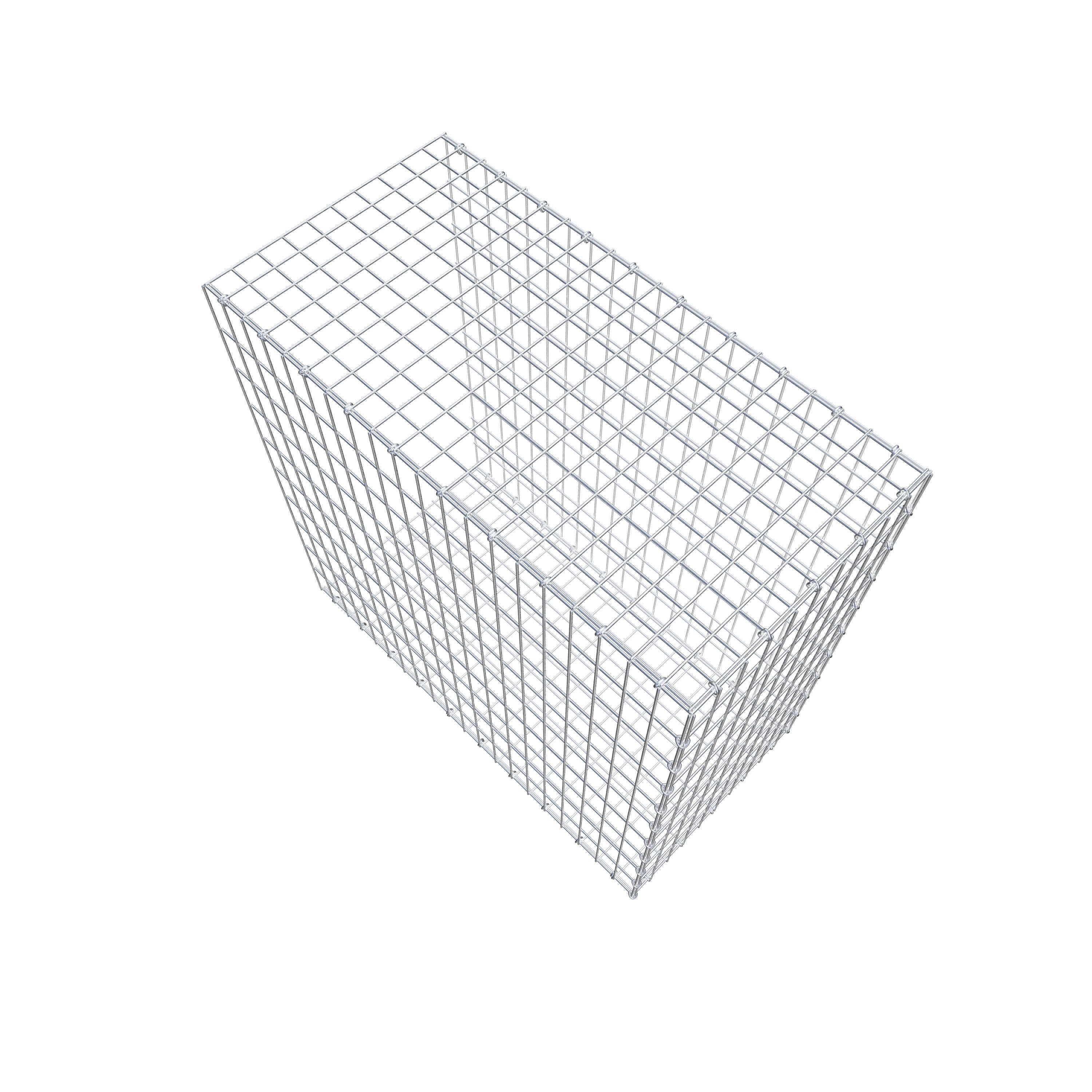Extra gabion typ 2 100 cm x 100 cm x 50 cm, maskstorlek 5 cm x 10 cm, C-ring