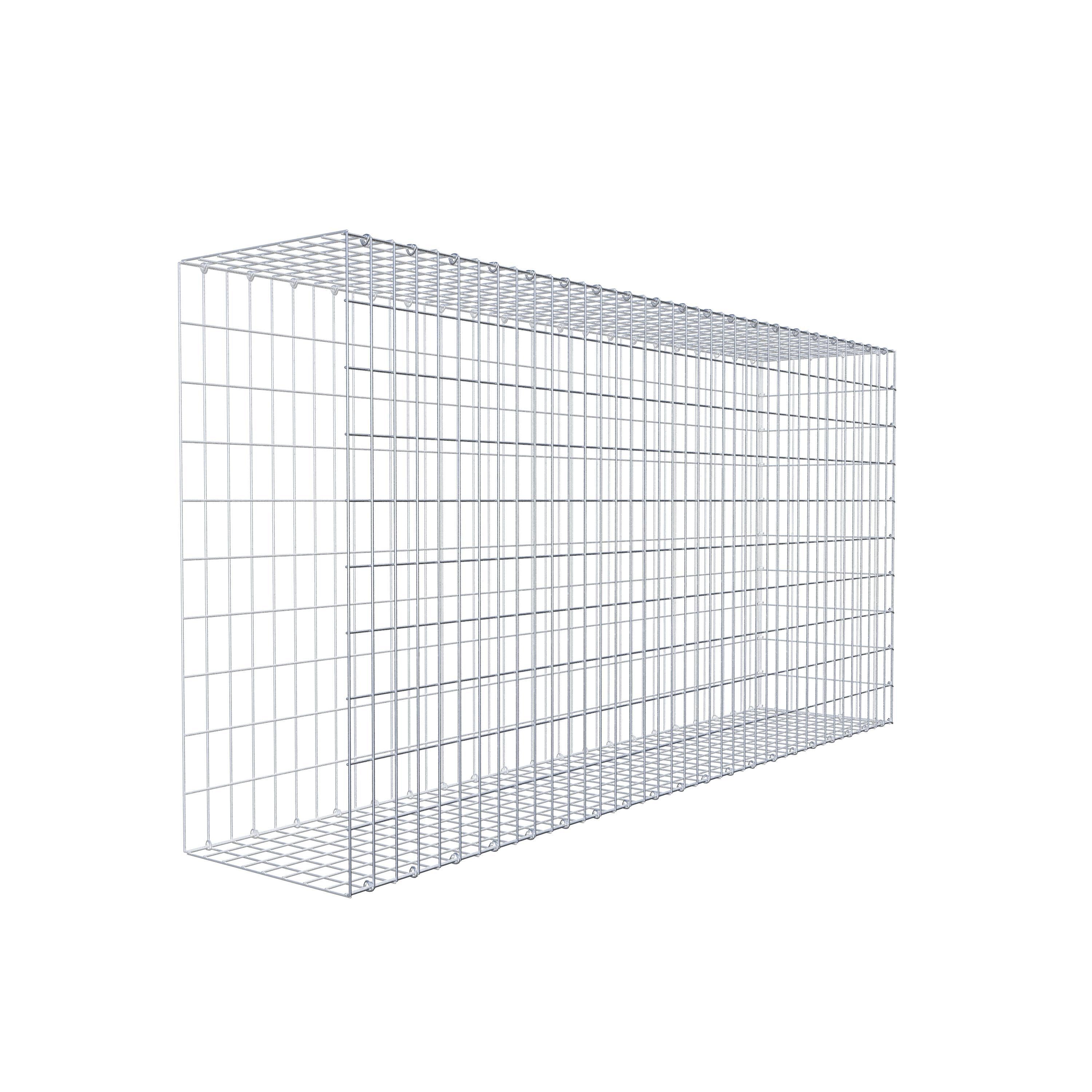 Pile aggiuntivo tipo 2 200 cm x 100 cm x 40 cm, maglia 5 cm x 10 cm, anello a C