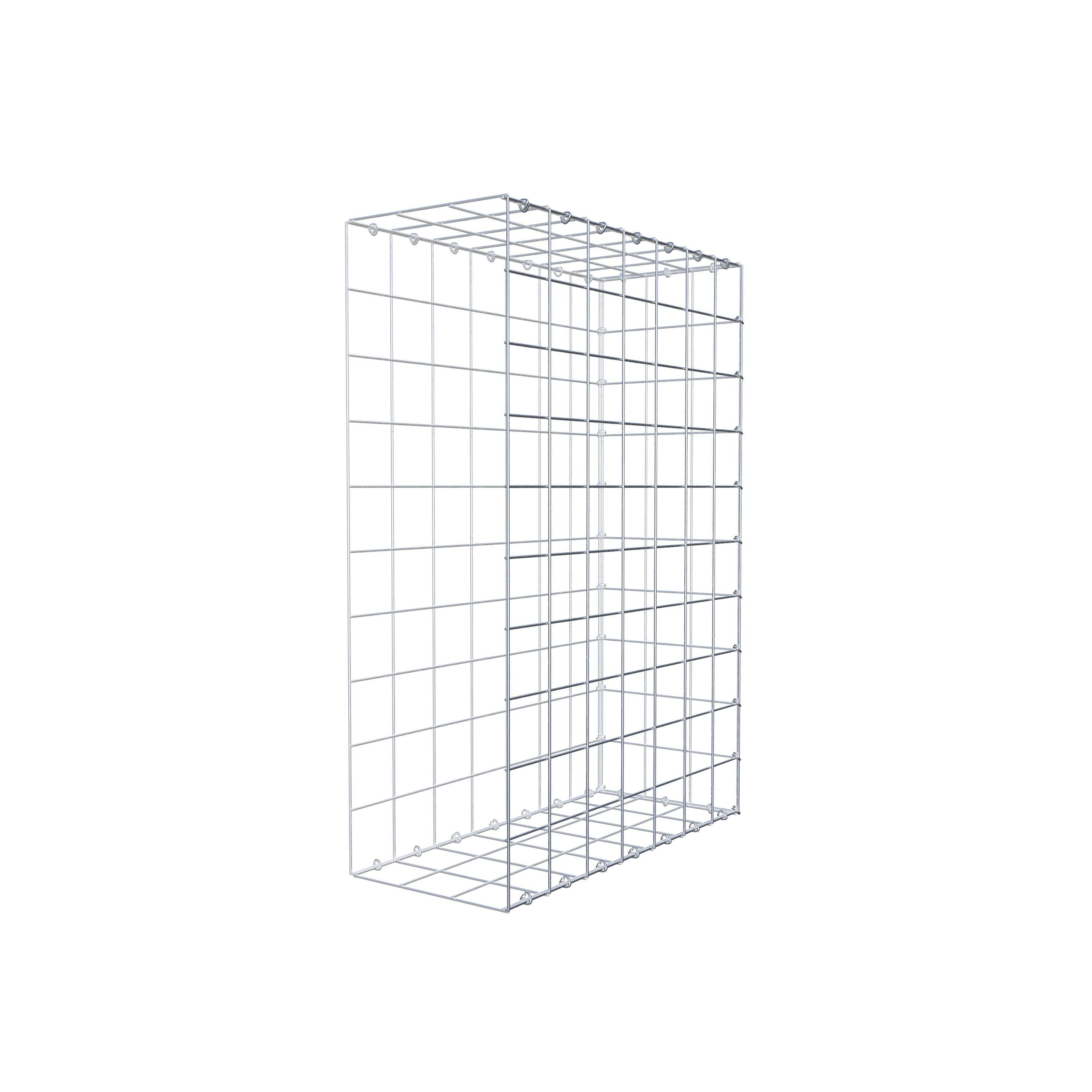 Pila adicional tipo 2 100 cm x 70 cm x 30 cm (L x A x P), malla 10 cm x 10 cm, anillo en C