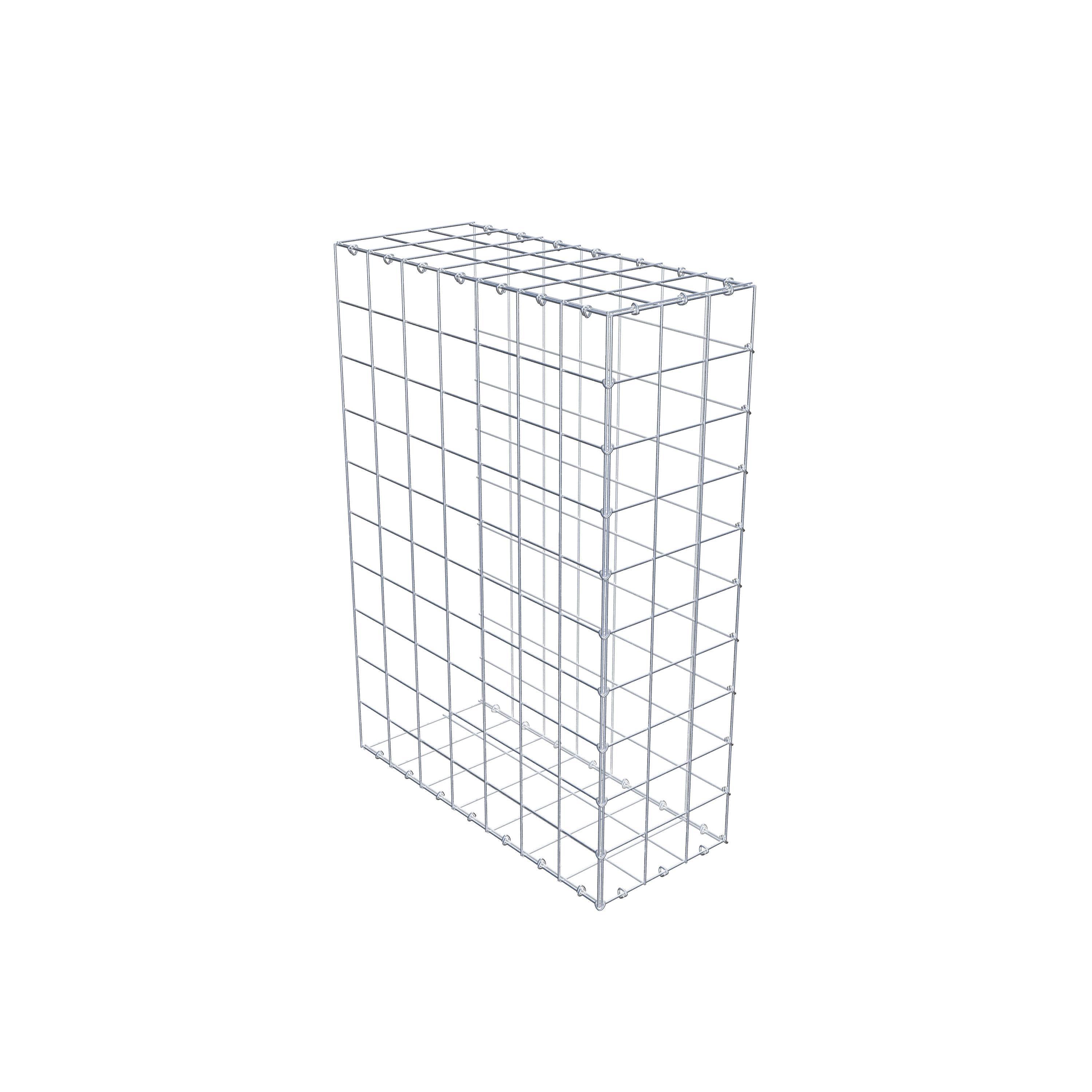 Pila adicional tipo 2 100 cm x 70 cm x 30 cm (L x A x P), malla 10 cm x 10 cm, anillo en C