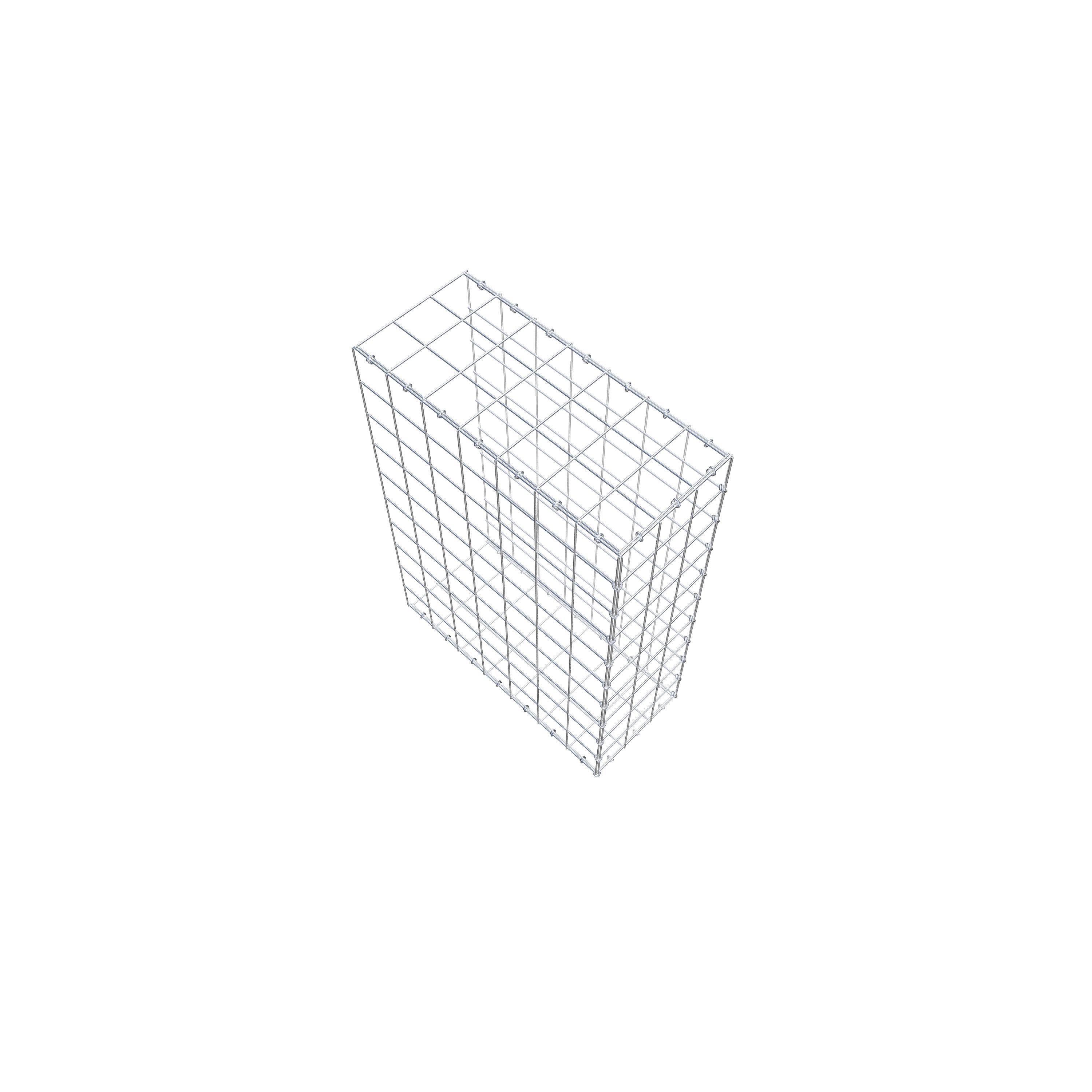 Pila adicional tipo 2 100 cm x 70 cm x 30 cm (L x A x P), malla 10 cm x 10 cm, anillo en C