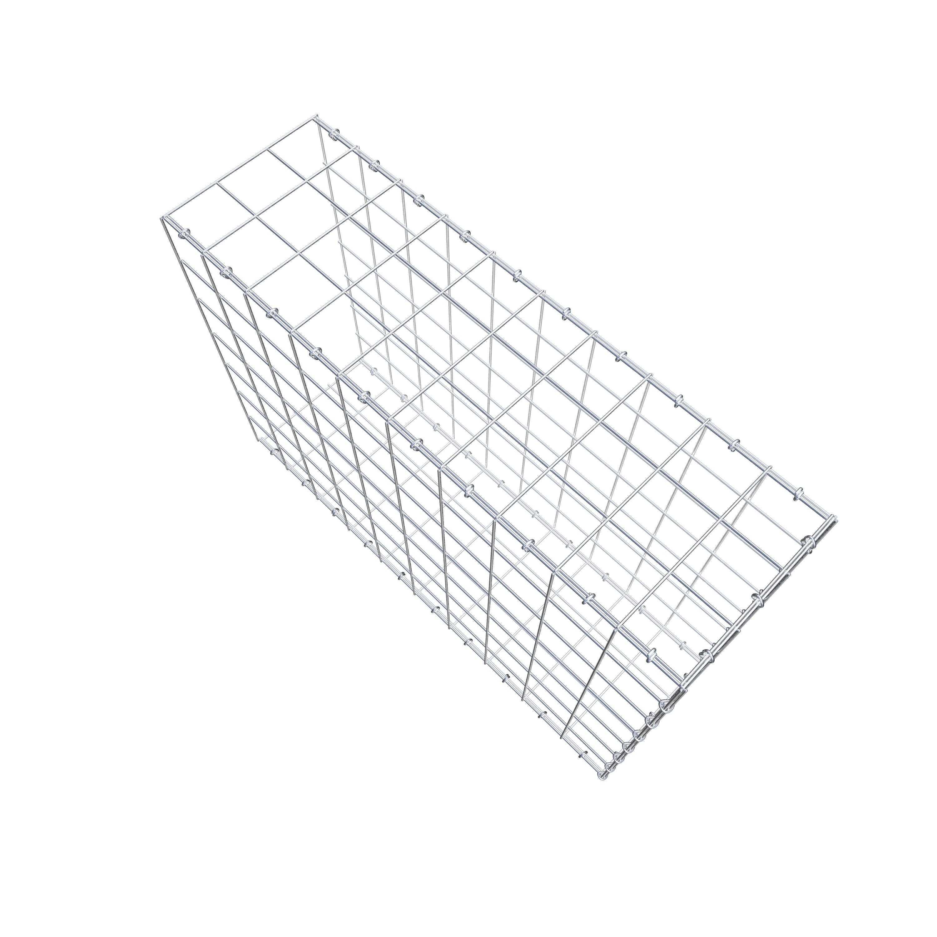 Pila adicional tipo 2 100 cm x 70 cm x 30 cm (L x A x P), malla 10 cm x 10 cm, anillo en C