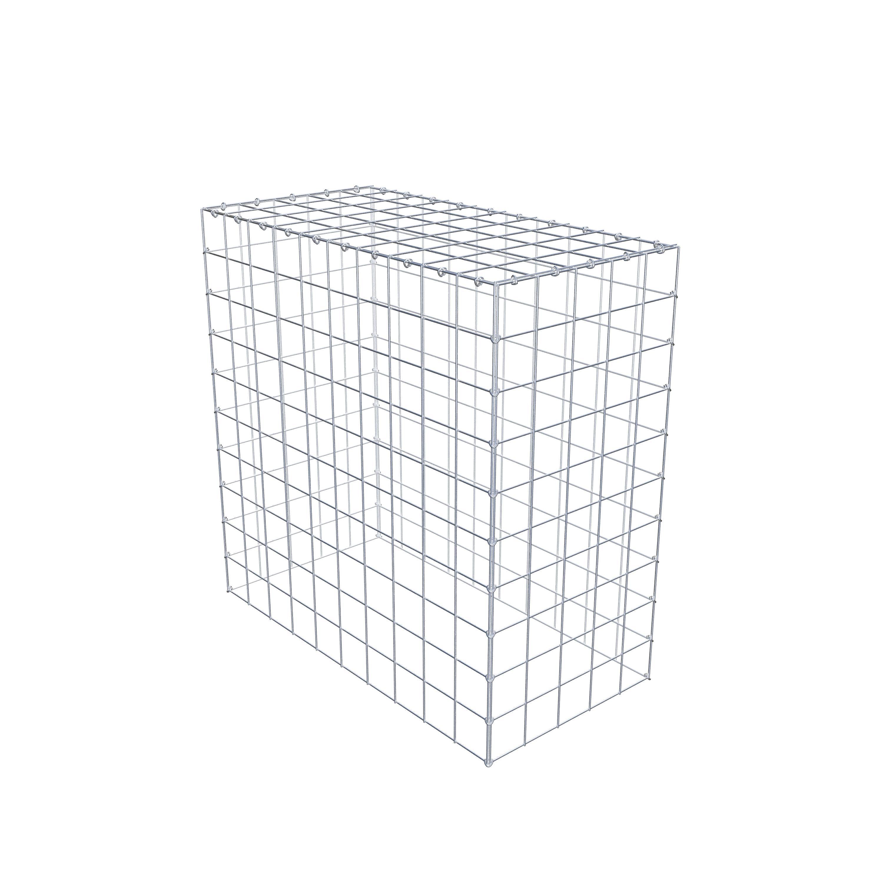 Extra gabion typ 3 100 cm x 100 cm x 50 cm (L x H x D), maskstorlek 10 cm x 10 cm, C-ring