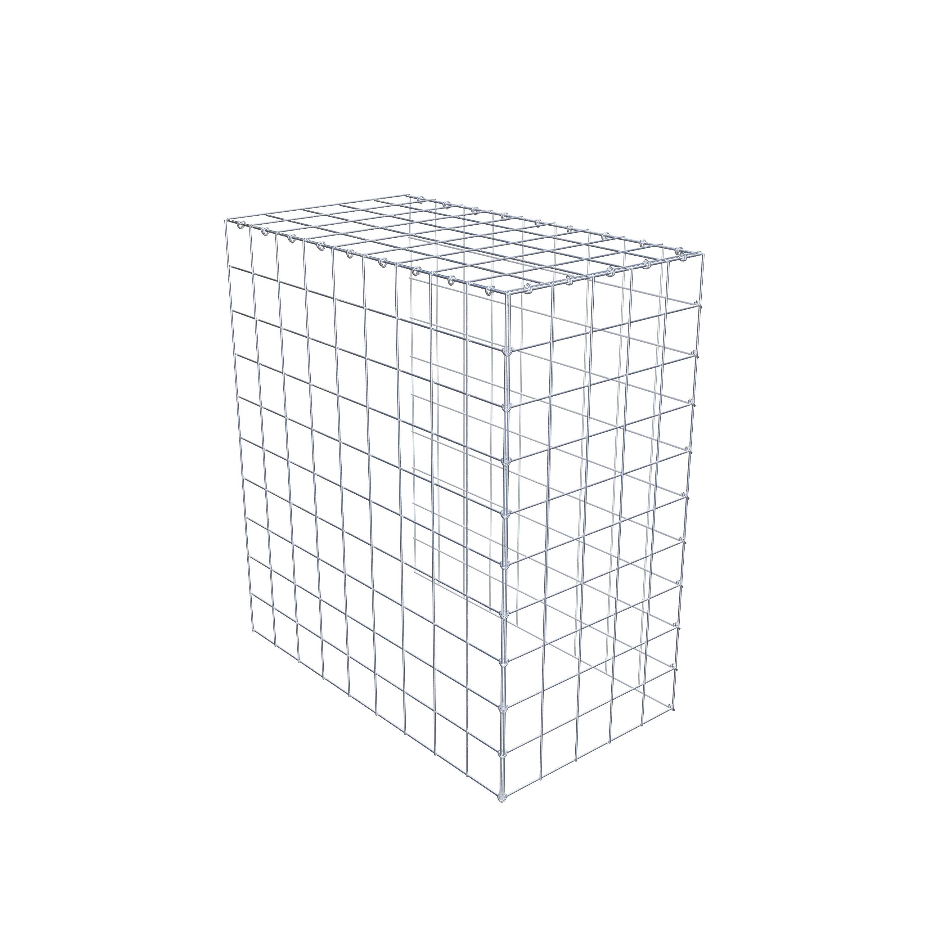 Extra gabion typ 4 100 cm x 90 cm x 50 cm (L x H x D), maskstorlek 10 cm x 10 cm, C-ring