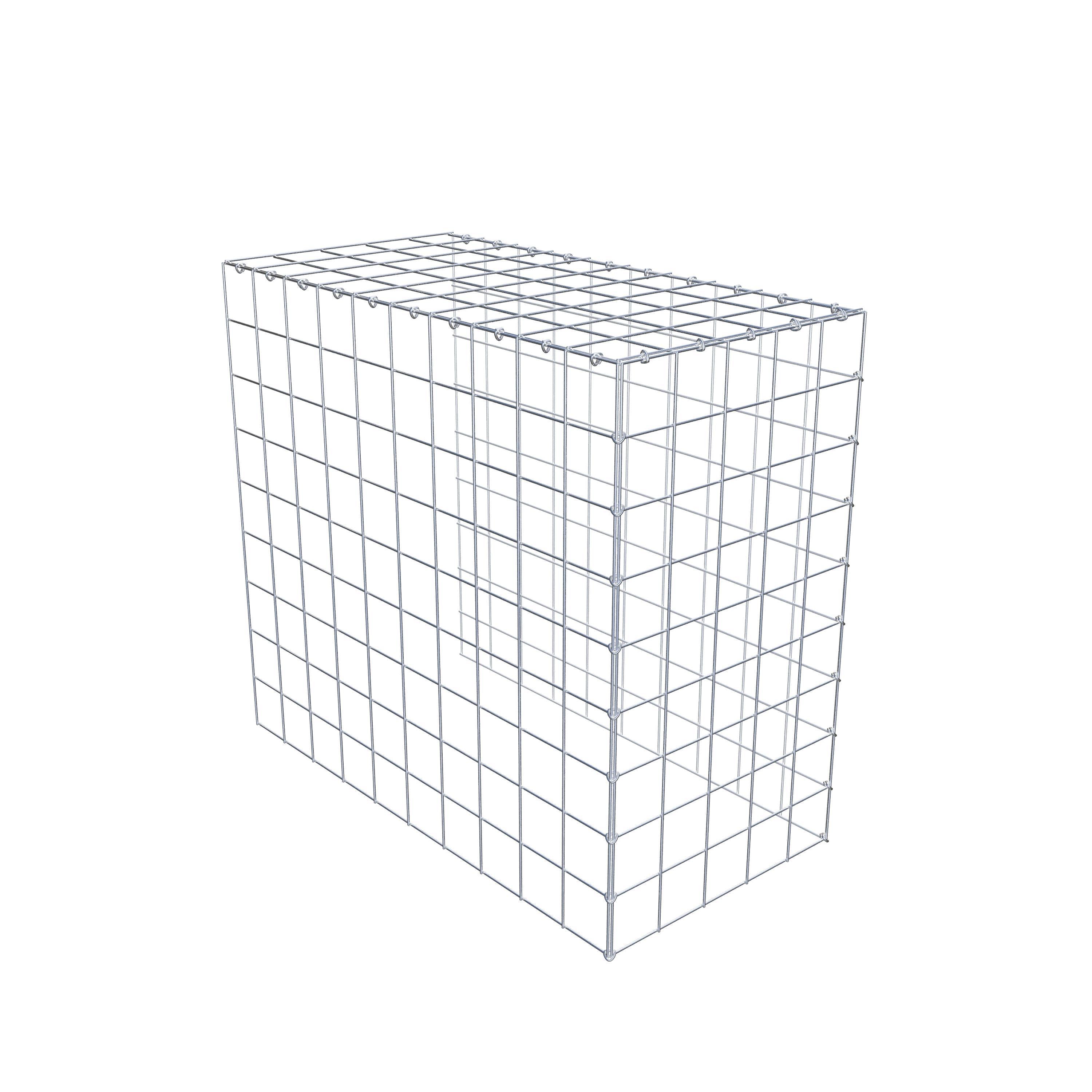 Extra gabion typ 4 100 cm x 90 cm x 50 cm (L x H x D), maskstorlek 10 cm x 10 cm, C-ring