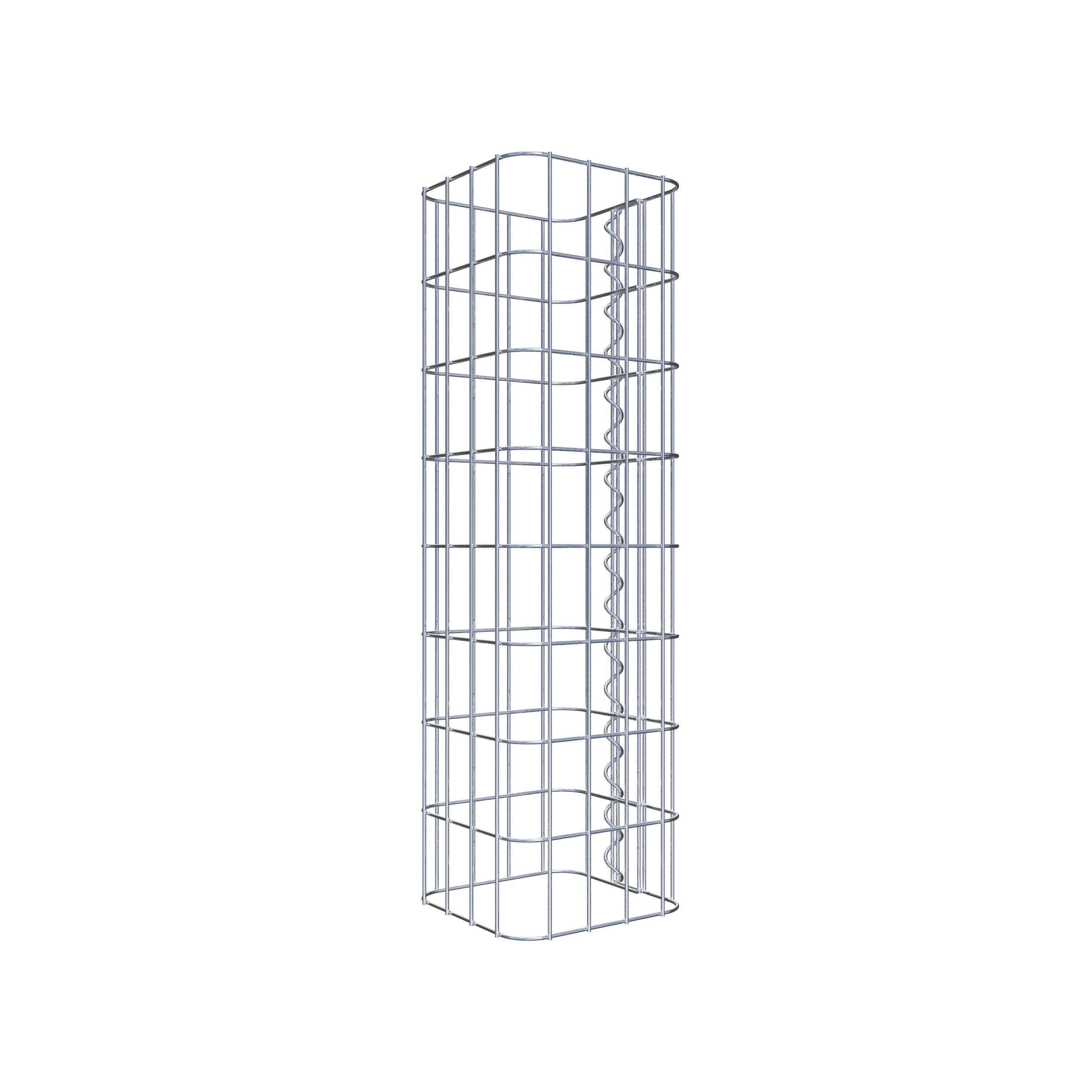Gabionpelare 22 x 22 cm, MW 5 x 10 cm kvadrat