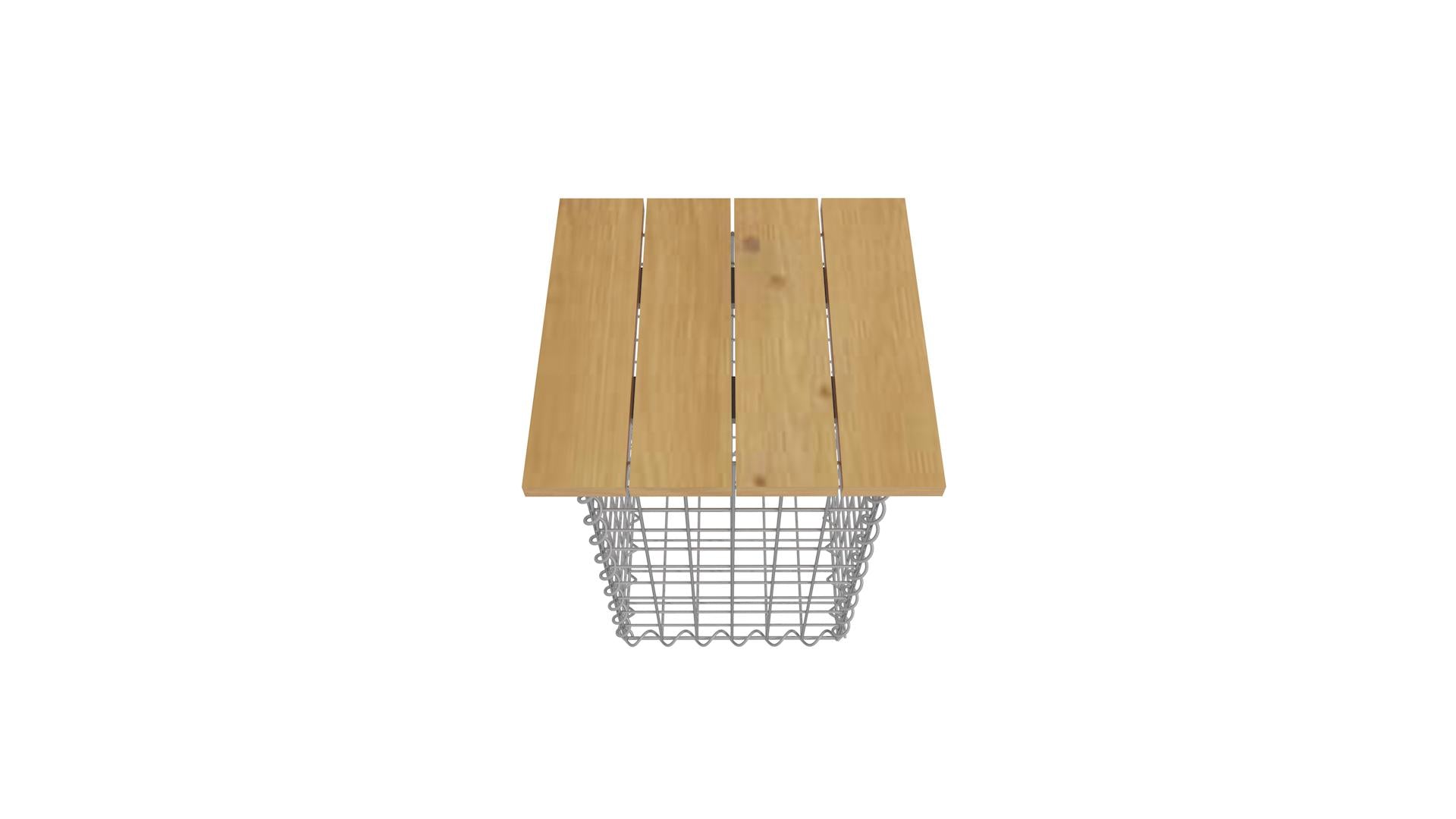 Spiraal kruk MW 5 x 5 TEAK