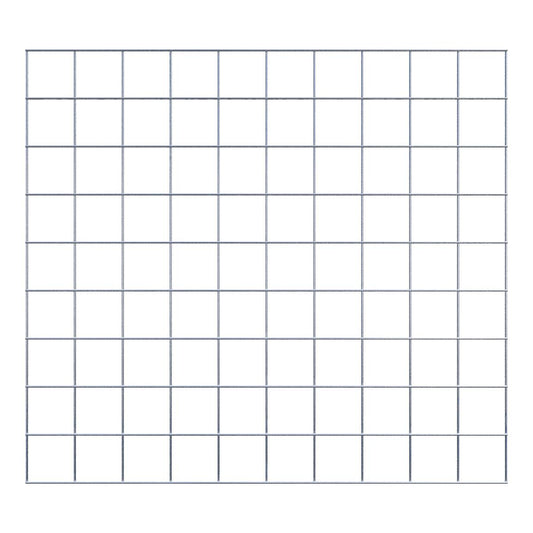 Decoratief rooster/latwerk (inclusief bevestigingsmateriaal) maaswijdte 10 x 10 cm