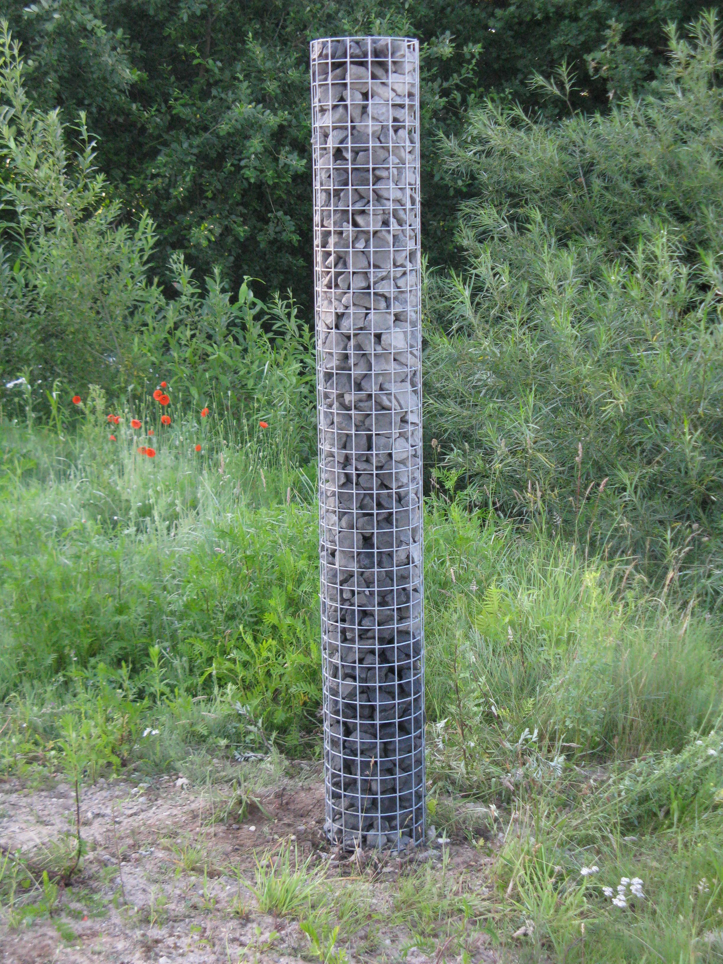 Gabion column diameter 22 cm MW 5 x 5 cm round