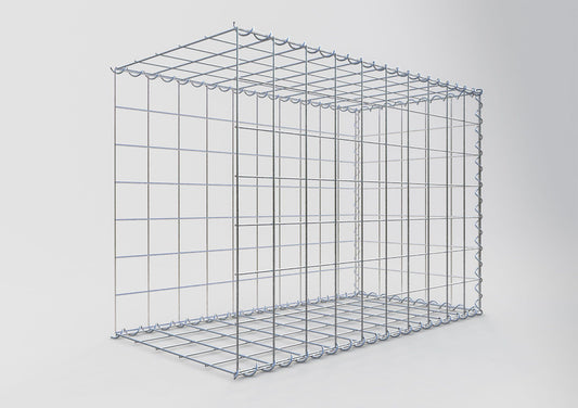 Add-on schanskorf type 2 100 cm x 70 cm x 50 cm (L x H x D), maaswijdte 10 cm x 10 cm, spiraal