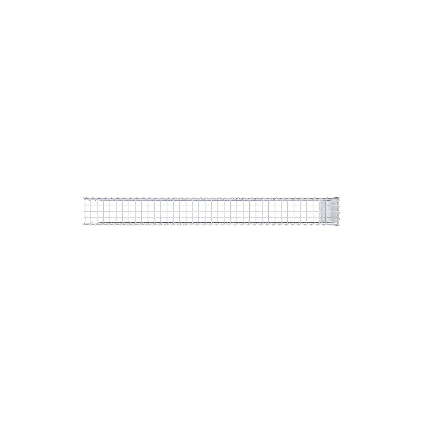 Grown-on gabion type 4 200 cm x 100 cm x 20 cm (L x H x D), mesh size 5 cm x 5 cm, spiral