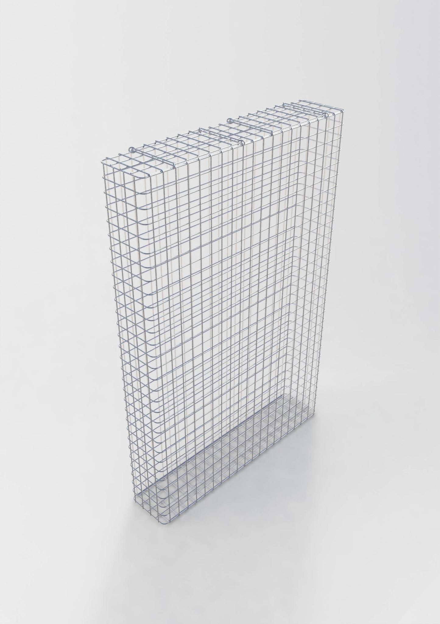 Thermisch verzinkte schanskorf 102 cm x 152 cm x 22 cm, maaswijdte 5 cm x 5 cm, volledig gelast