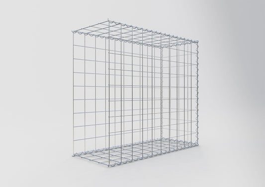 Grown-on gabion type 2 100 cm x 90 cm x 40 cm (L x H x D), mesh size 10 cm x 10 cm, spiral