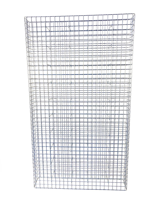 Thermisch verzinkte schanskorf 117 cm x 200 cm x 22 cm, maaswijdte 5 cm x 5 cm, volledig gelast