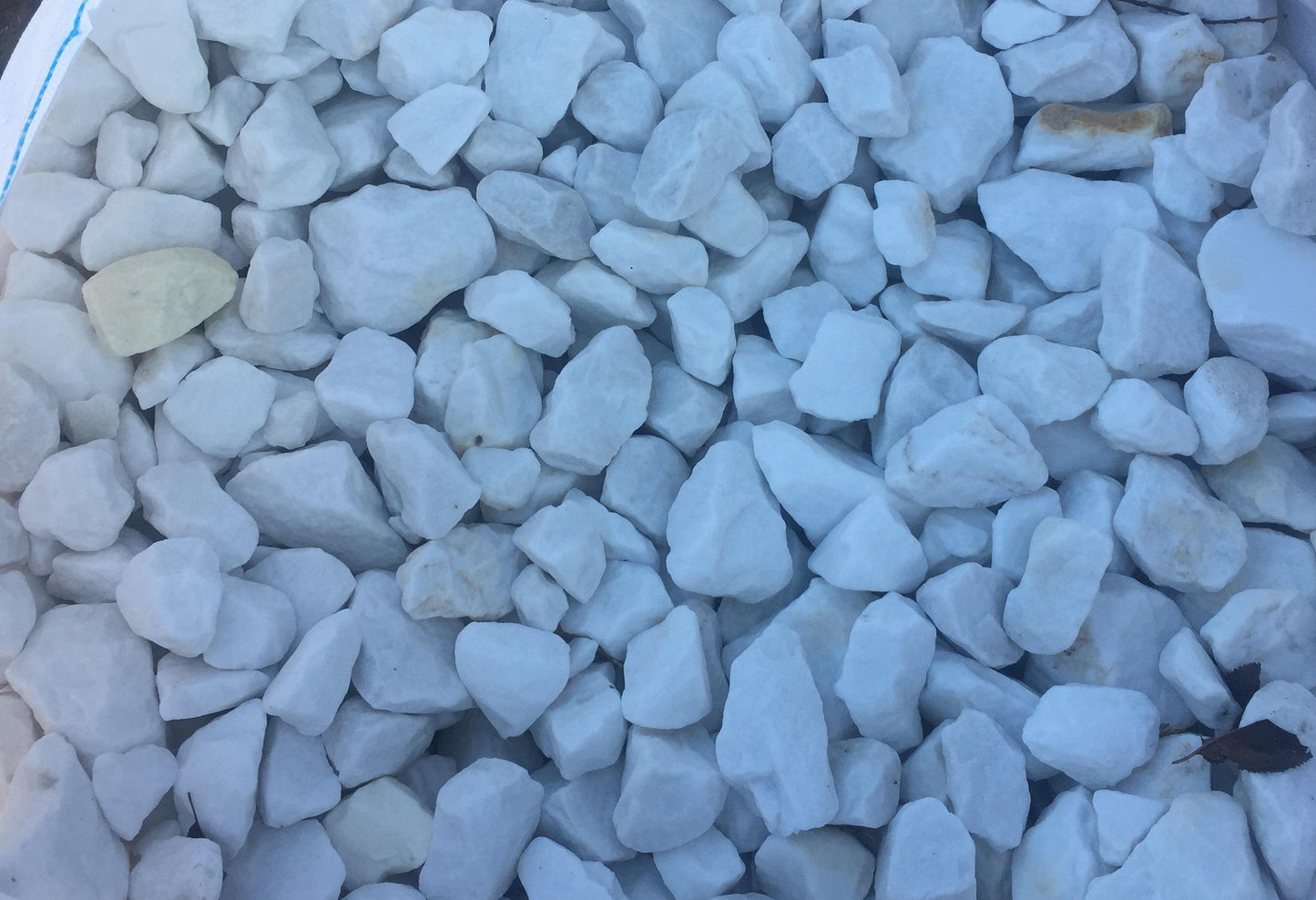 Blanc neige 50 à 150 mm