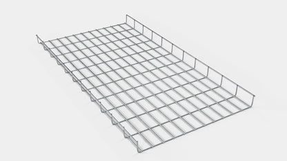 Kabelgoot hoogte 110 cm, diepte 5 cm, maaswijdte 5 x 10 cm