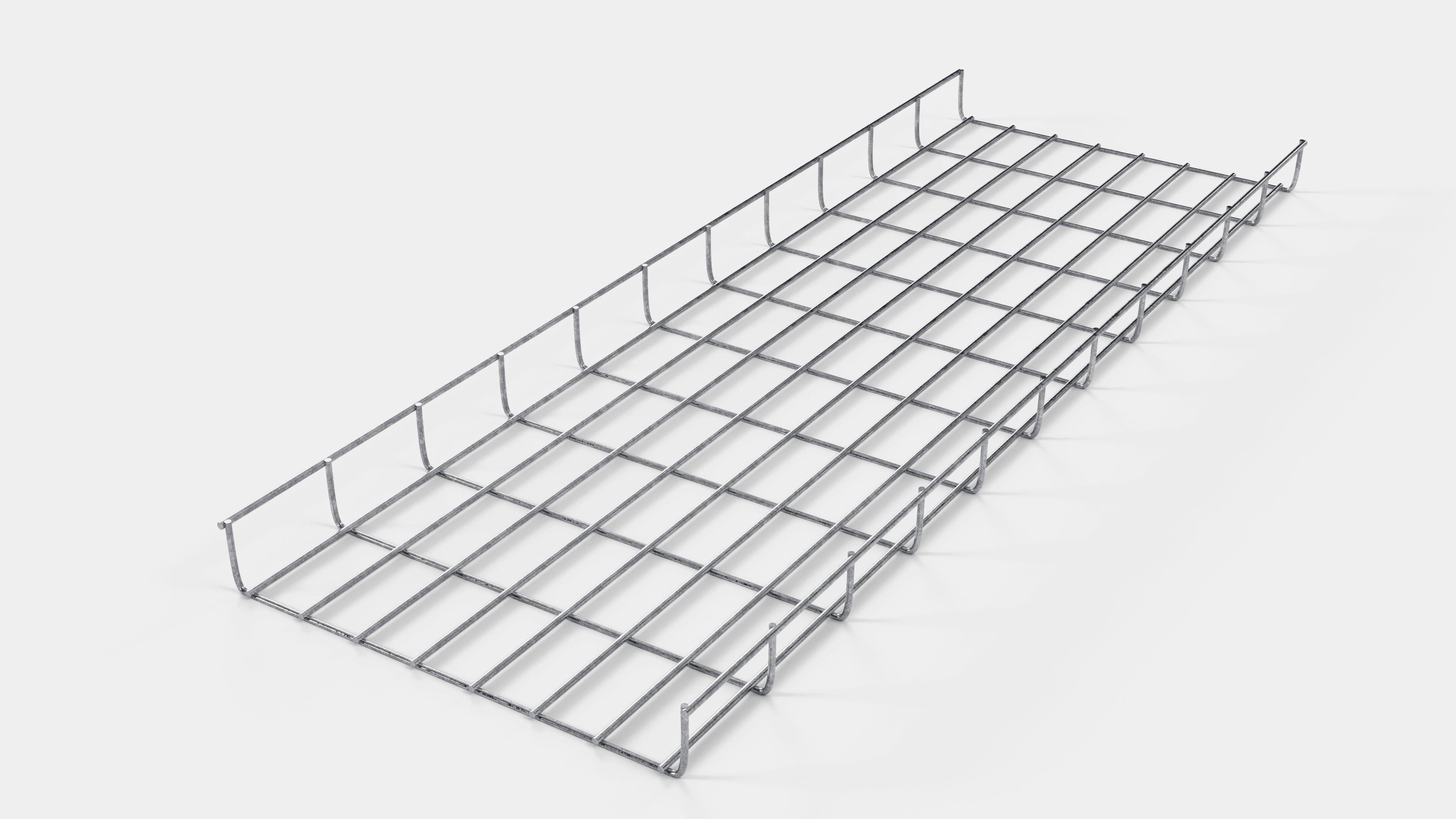 Kabelkanal højde 110 cm, dybde 5 cm, maskestørrelse 5 x 10 cm