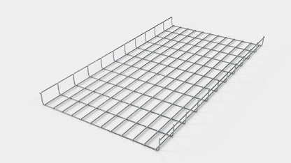 Kabelgoot hoogte 110 cm, diepte 5 cm, maaswijdte 5 x 10 cm