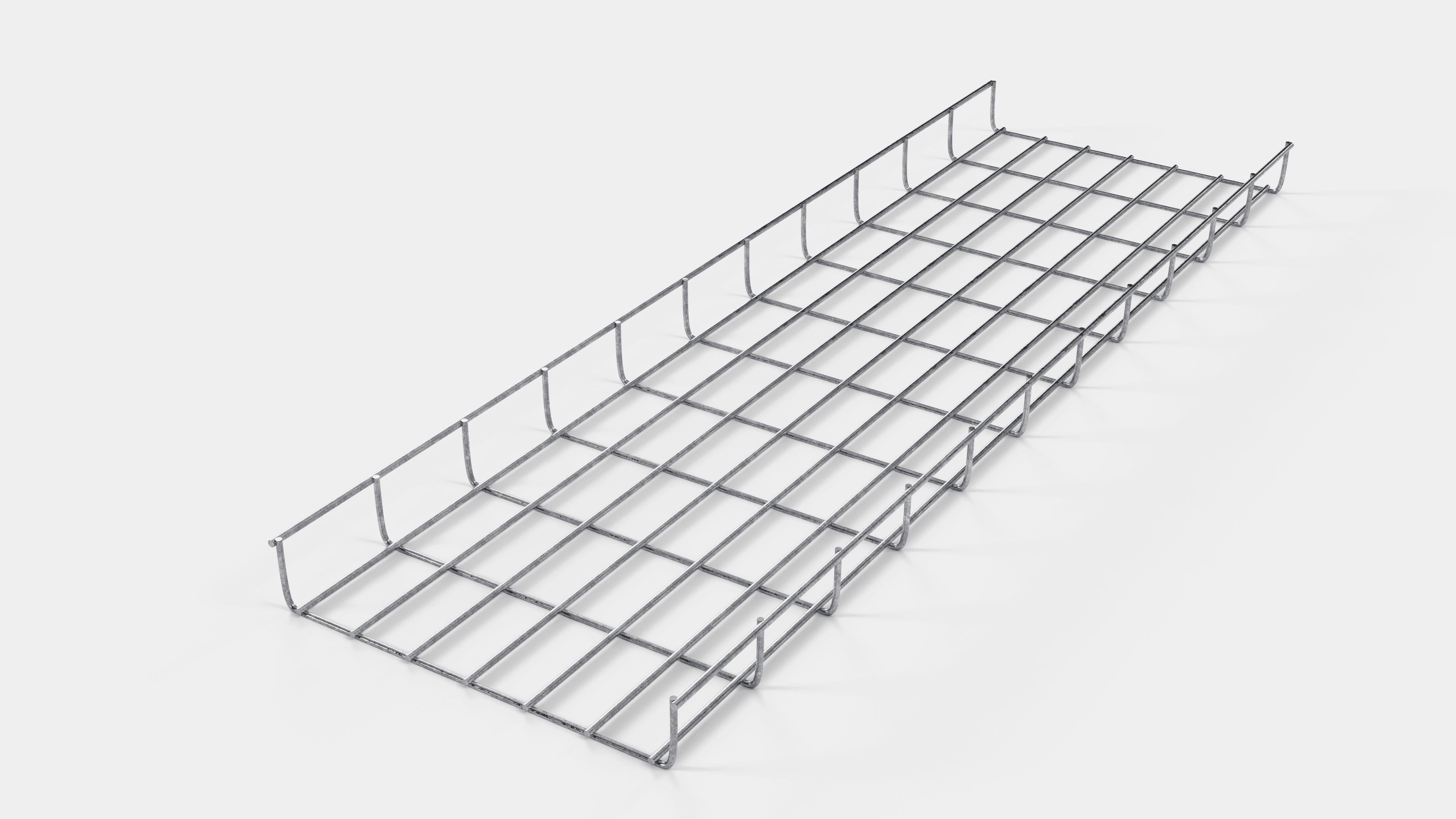 Kabelkanal højde 110 cm, dybde 5 cm, maskestørrelse 5 x 10 cm