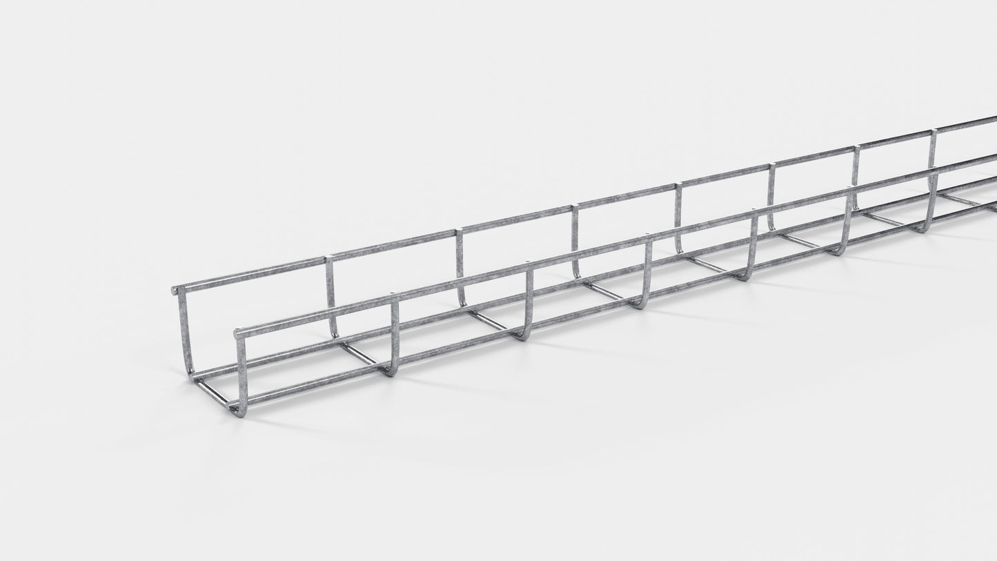 Trellis Hoogte 110 cm, diepte 5 cm, maaswijdte 5 x 10 cm