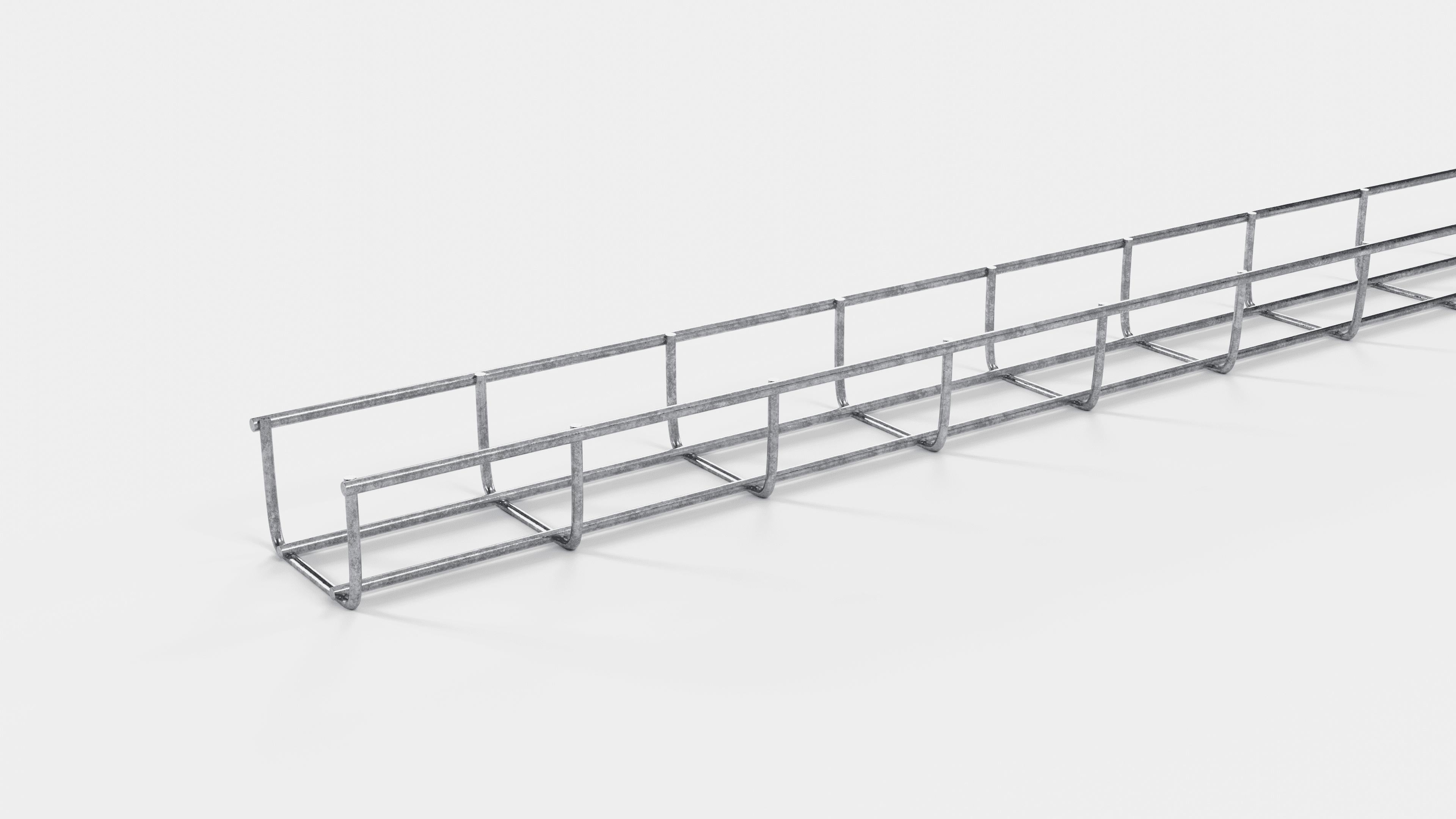Kabelkanal højde 110 cm, dybde 5 cm, maskestørrelse 5 x 10 cm