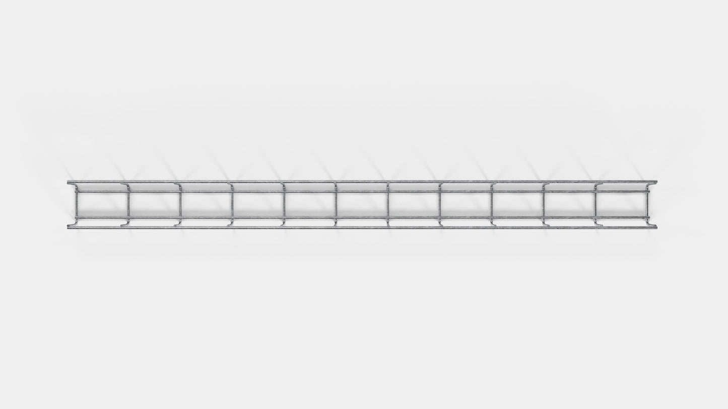 Trellis Hoogte 110 cm, diepte 5 cm, maaswijdte 5 x 10 cm