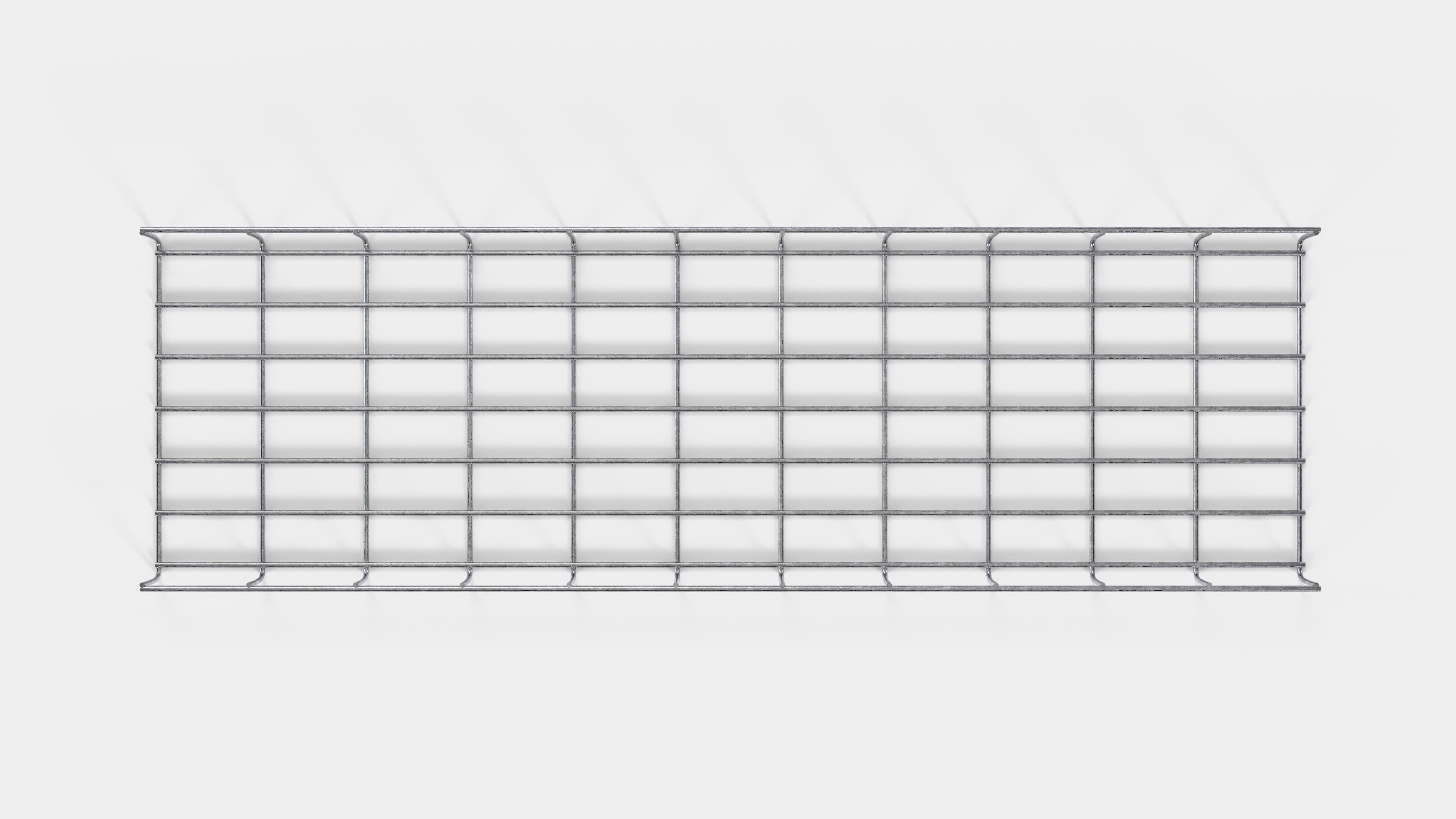 Rankgitter Höhe 110 cm, Tiefe 5 cm, Maschenweite 5 x 10 cm