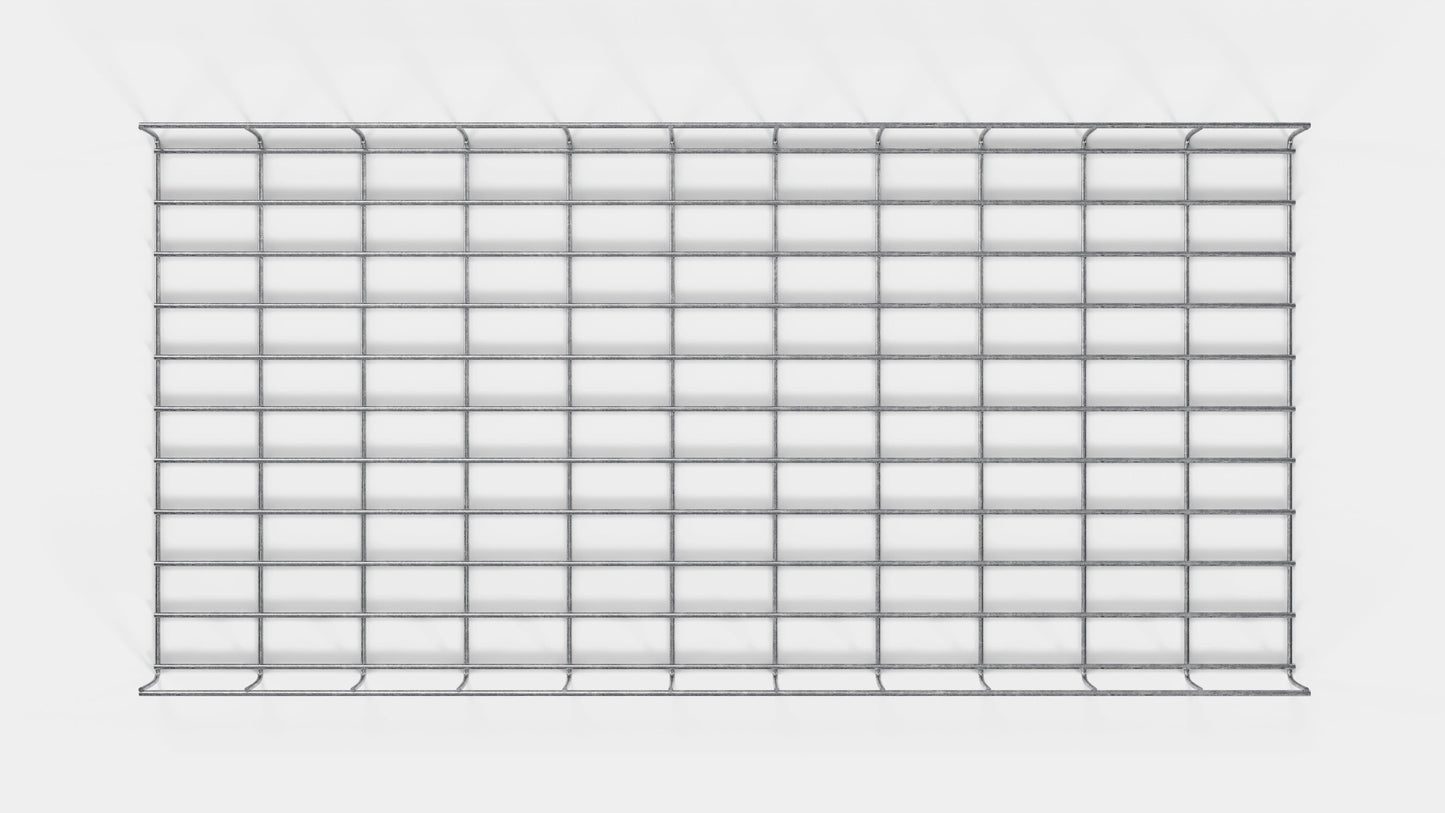 Trellis Hoogte 110 cm, diepte 5 cm, maaswijdte 5 x 10 cm