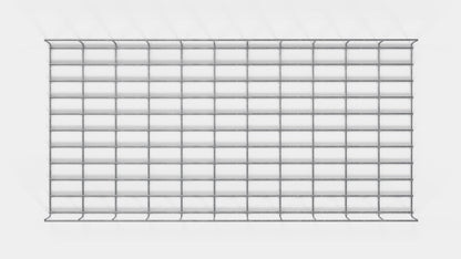 Trellis Hoogte 110 cm, diepte 5 cm, maaswijdte 5 x 10 cm