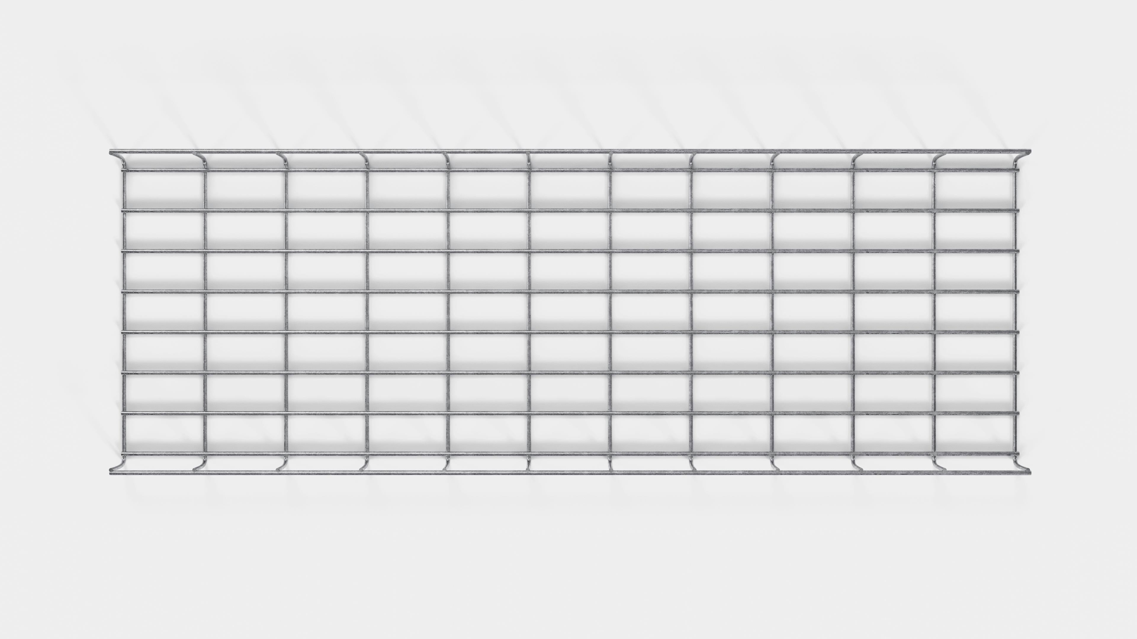 Kabelkanal højde 110 cm, dybde 5 cm, maskestørrelse 5 x 10 cm