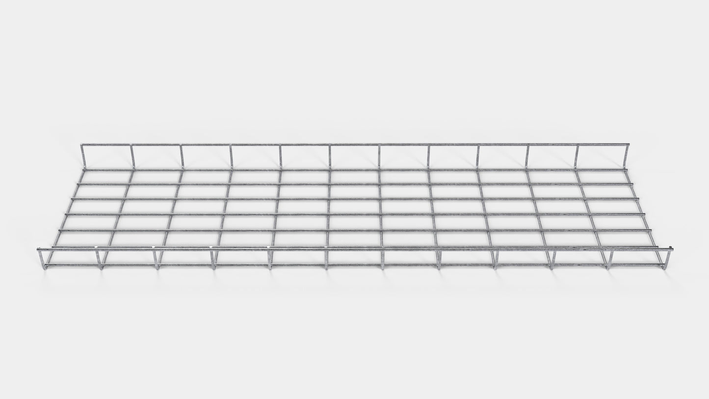 Trellis Hoogte 110 cm, diepte 5 cm, maaswijdte 5 x 10 cm