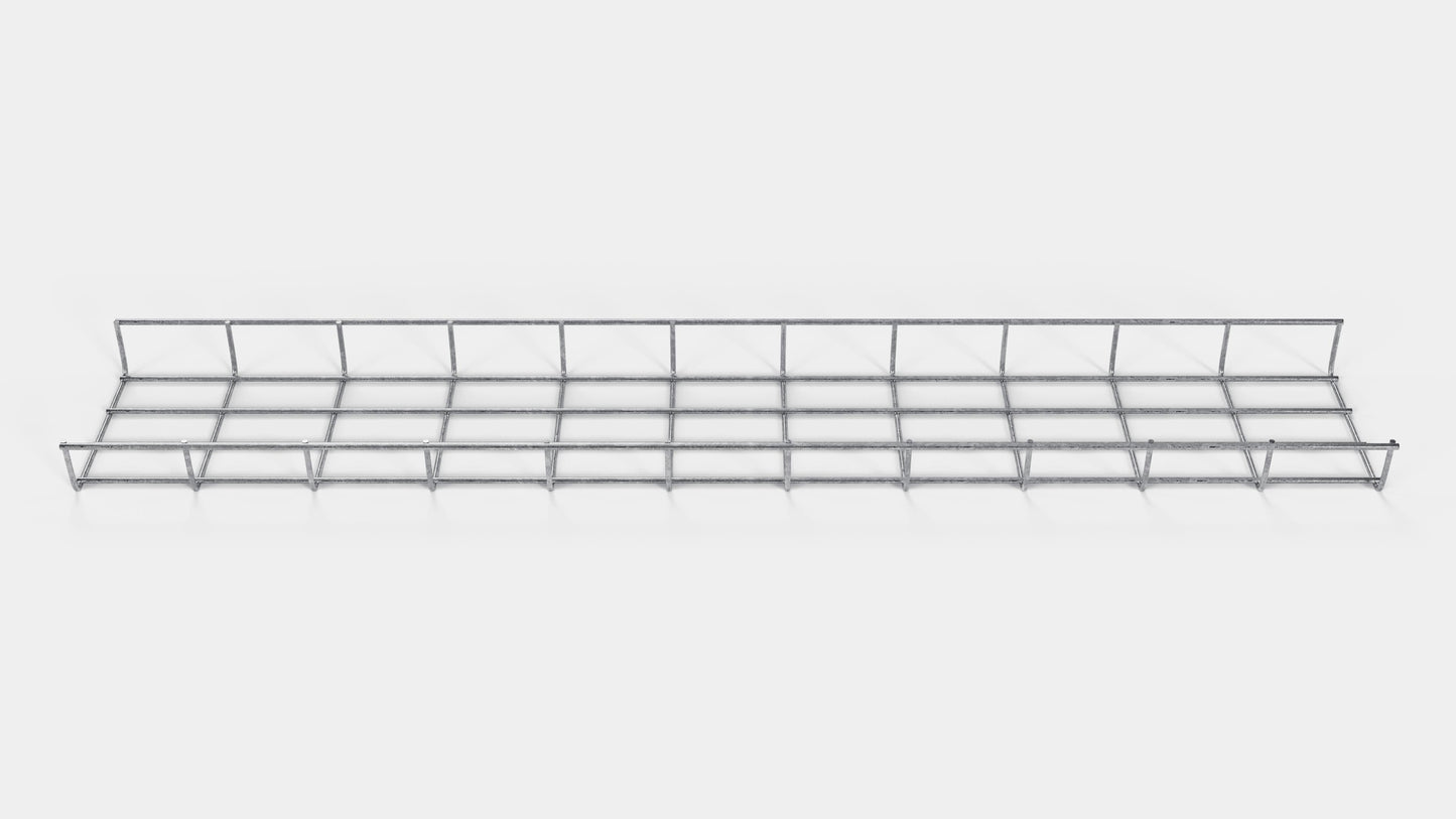 Trellis Hoogte 110 cm, diepte 5 cm, maaswijdte 5 x 10 cm