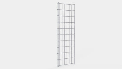 Lunghezza canalina 29 cm, profondità 5 cm, dimensione maglia 5 x 10 cm