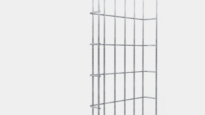 Trellis Hoogte 110 cm, diepte 5 cm, maaswijdte 5 x 10 cm